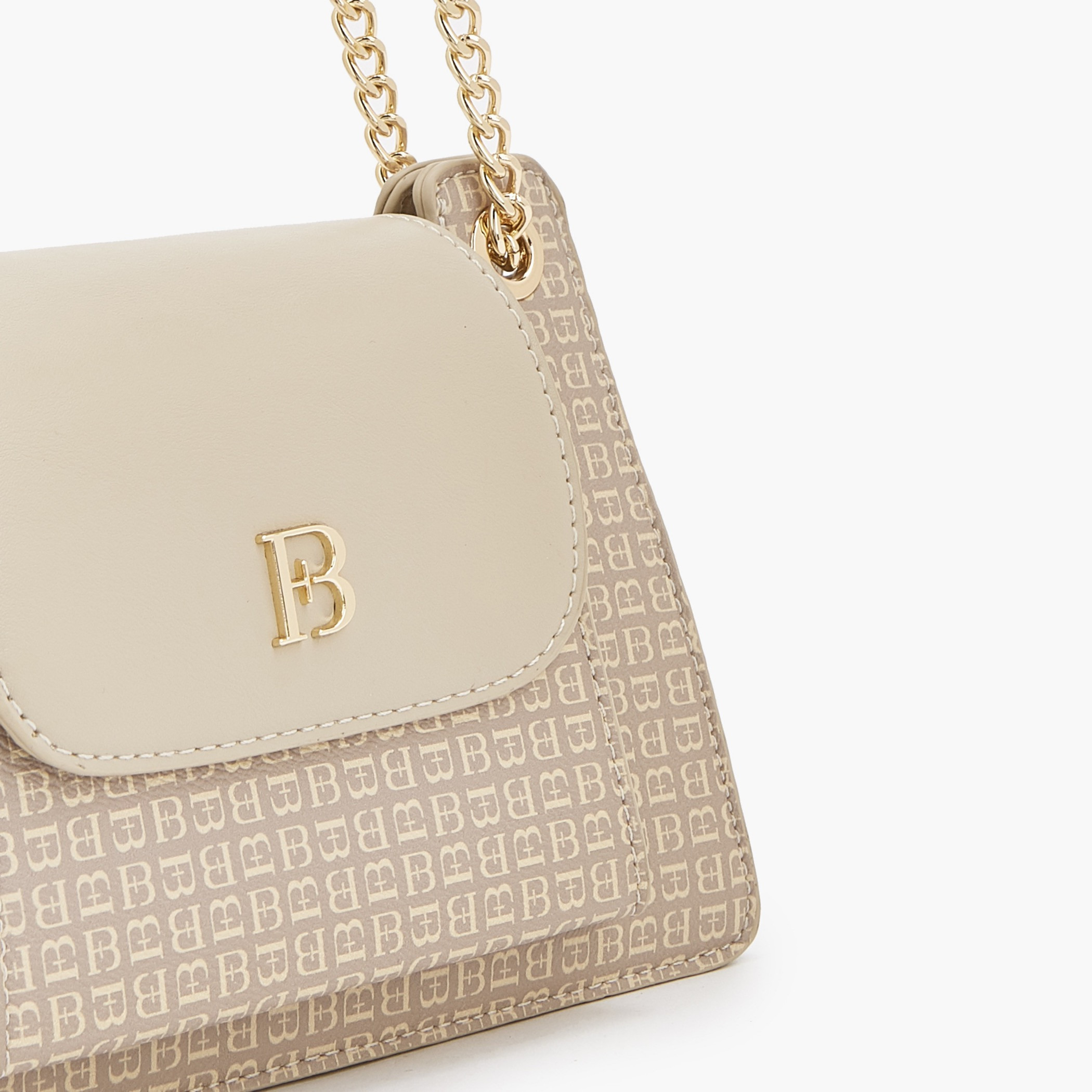 شنطة كروس بودي بطبعات مونوجرام بحزام سلسلة من فلورا بيلا-women-bagsandwallets-handbags-image-4