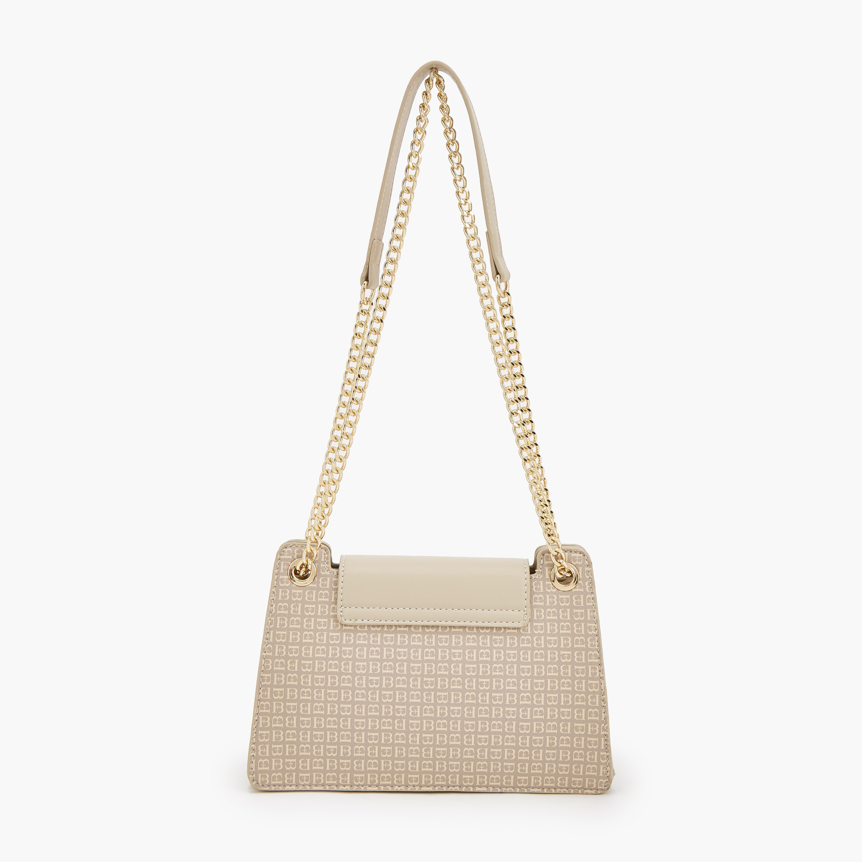 شنطة كروس بودي بطبعات مونوجرام بحزام سلسلة من فلورا بيلا-women-bagsandwallets-handbags-image-5