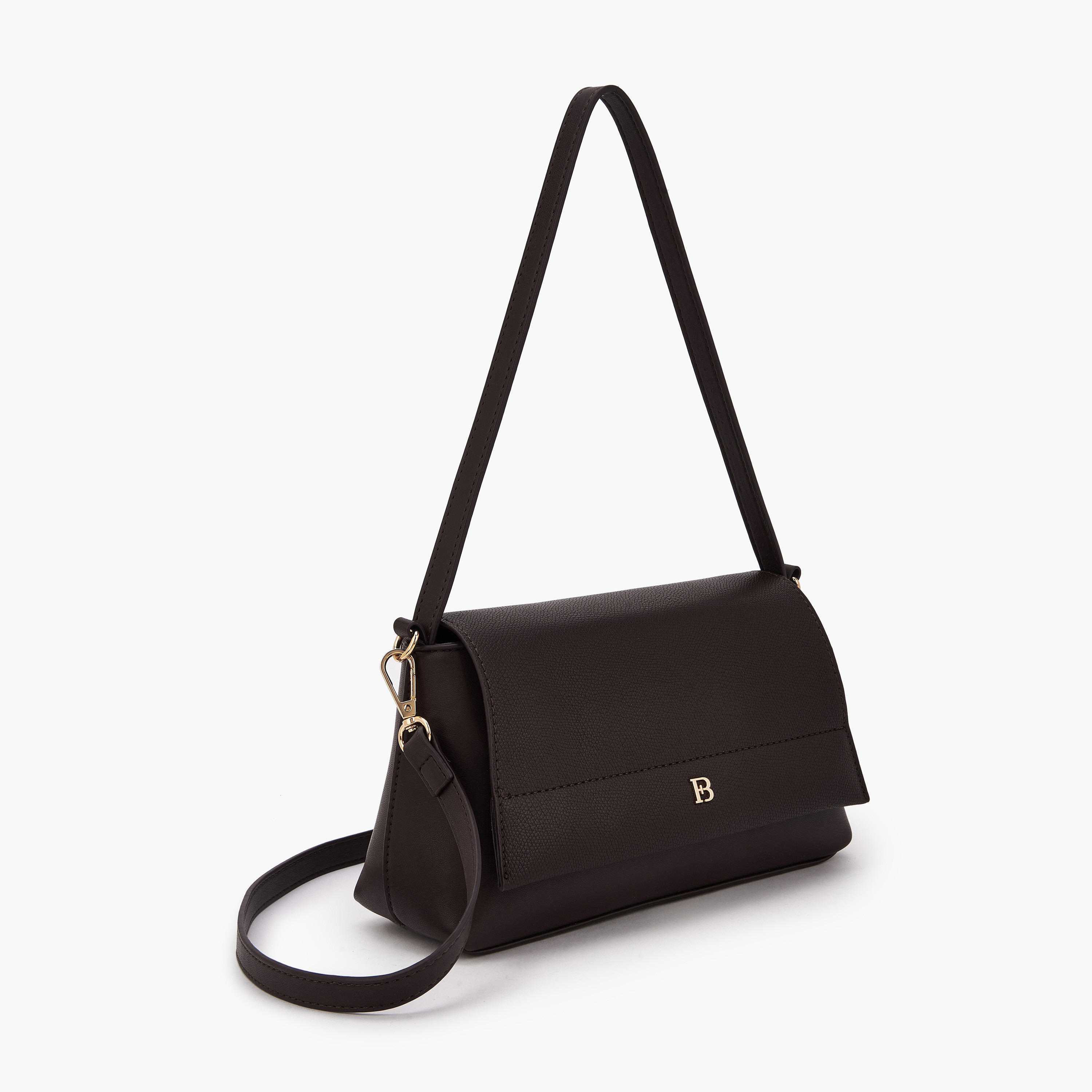 شنطة كتف بارزة الملمس مع حزام قابل للتعديل من فلورا بيلا-women-bagsandwallets-handbags-image-2