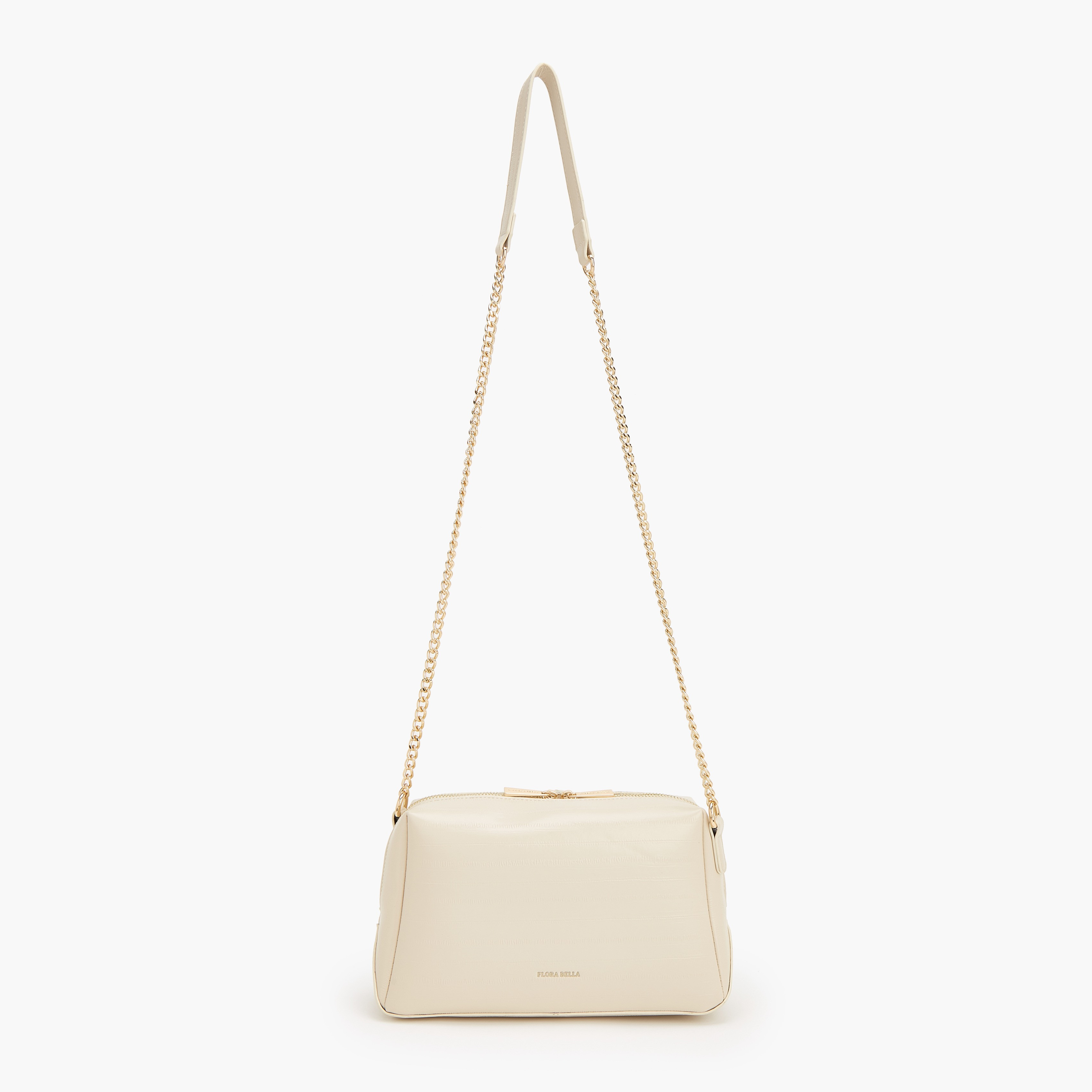 شنطة كروس بودي بملمس بارز مع حزام سلسلة من فلورا بيلا-women-bagsandwallets-handbags-image-9