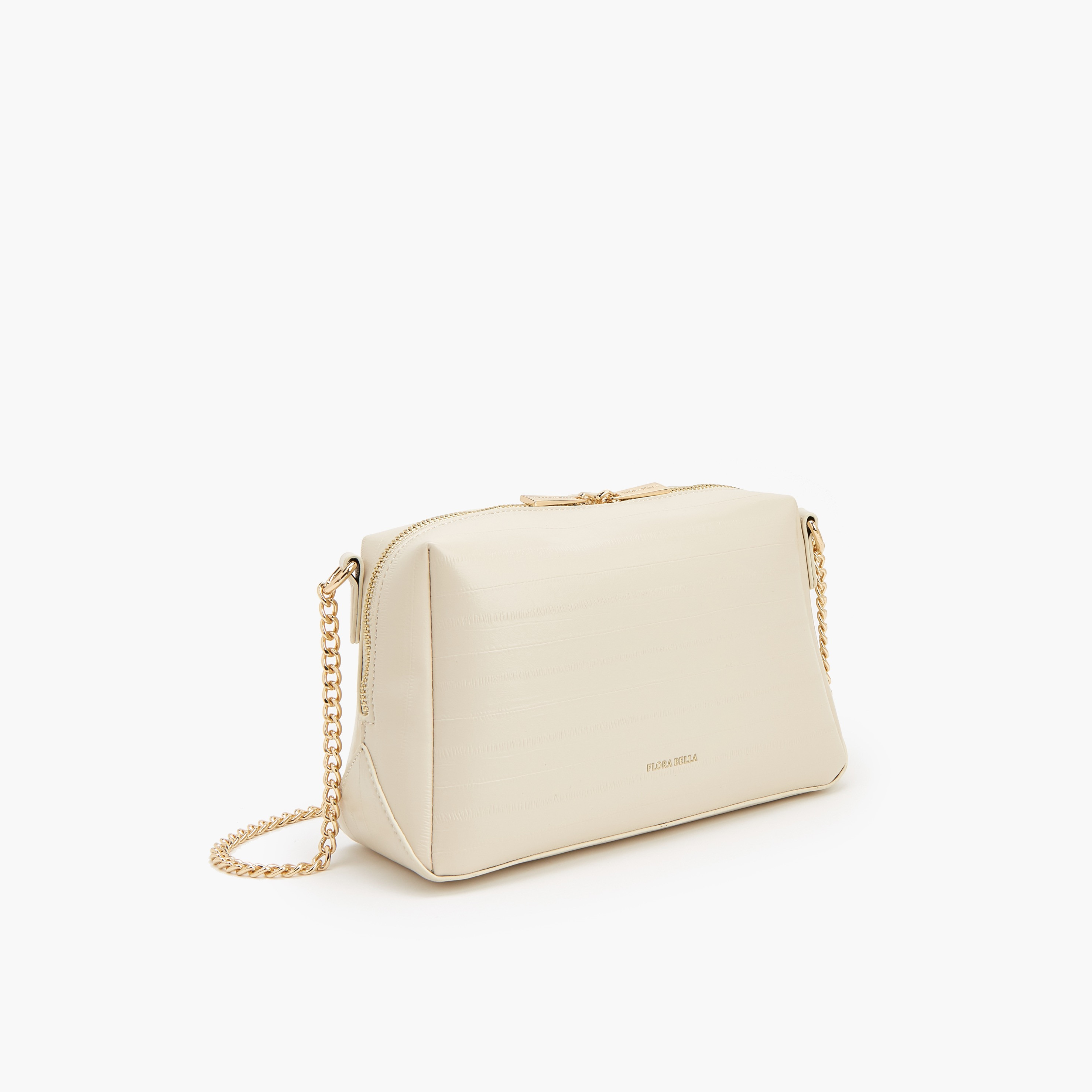 شنطة كروس بودي بملمس بارز مع حزام سلسلة من فلورا بيلا-women-bagsandwallets-handbags-image-3