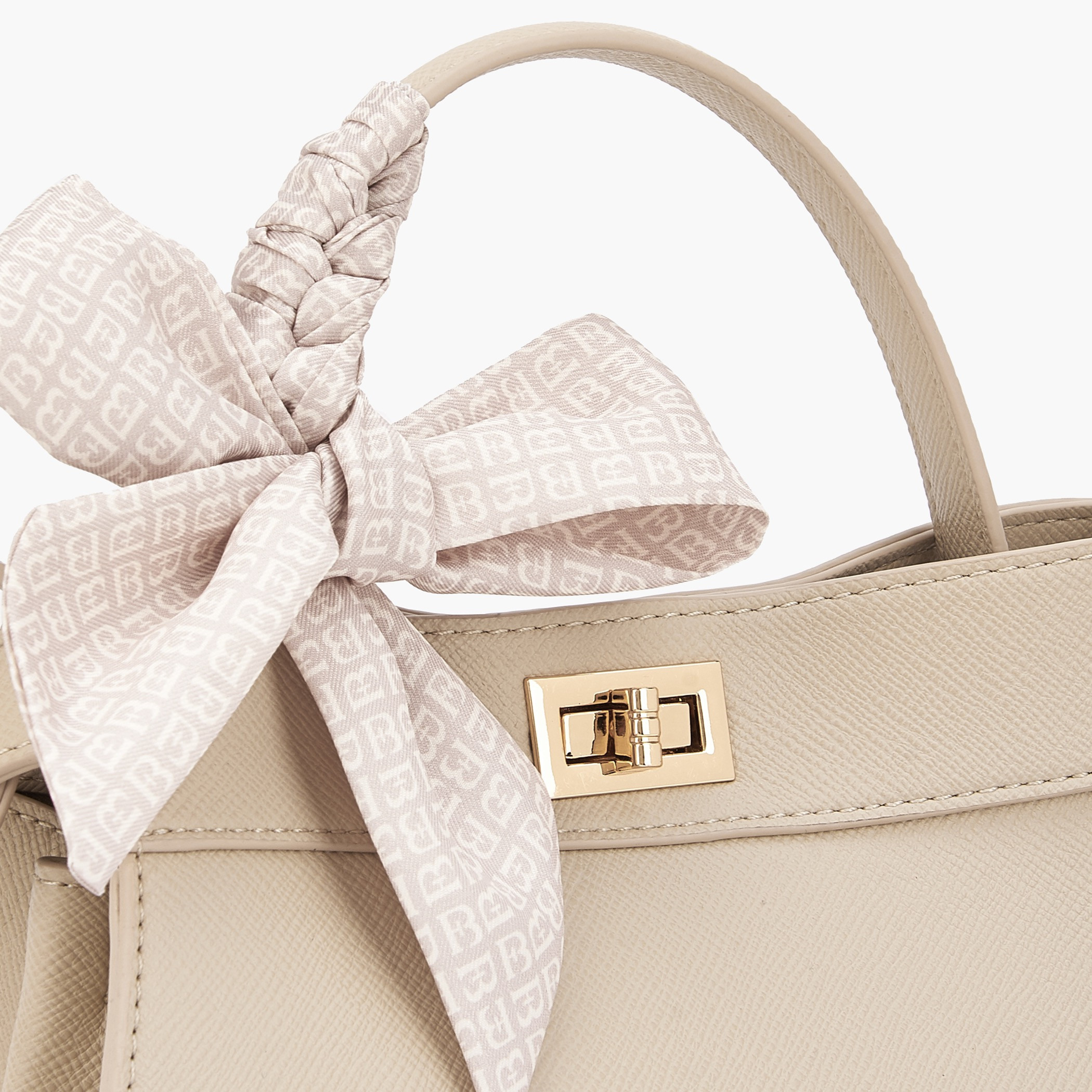 شنطة توتي بحزام كتف قابل للفصل وزينة وشاح من فلورا بيلا-women-bagsandwallets-handbags-image-3