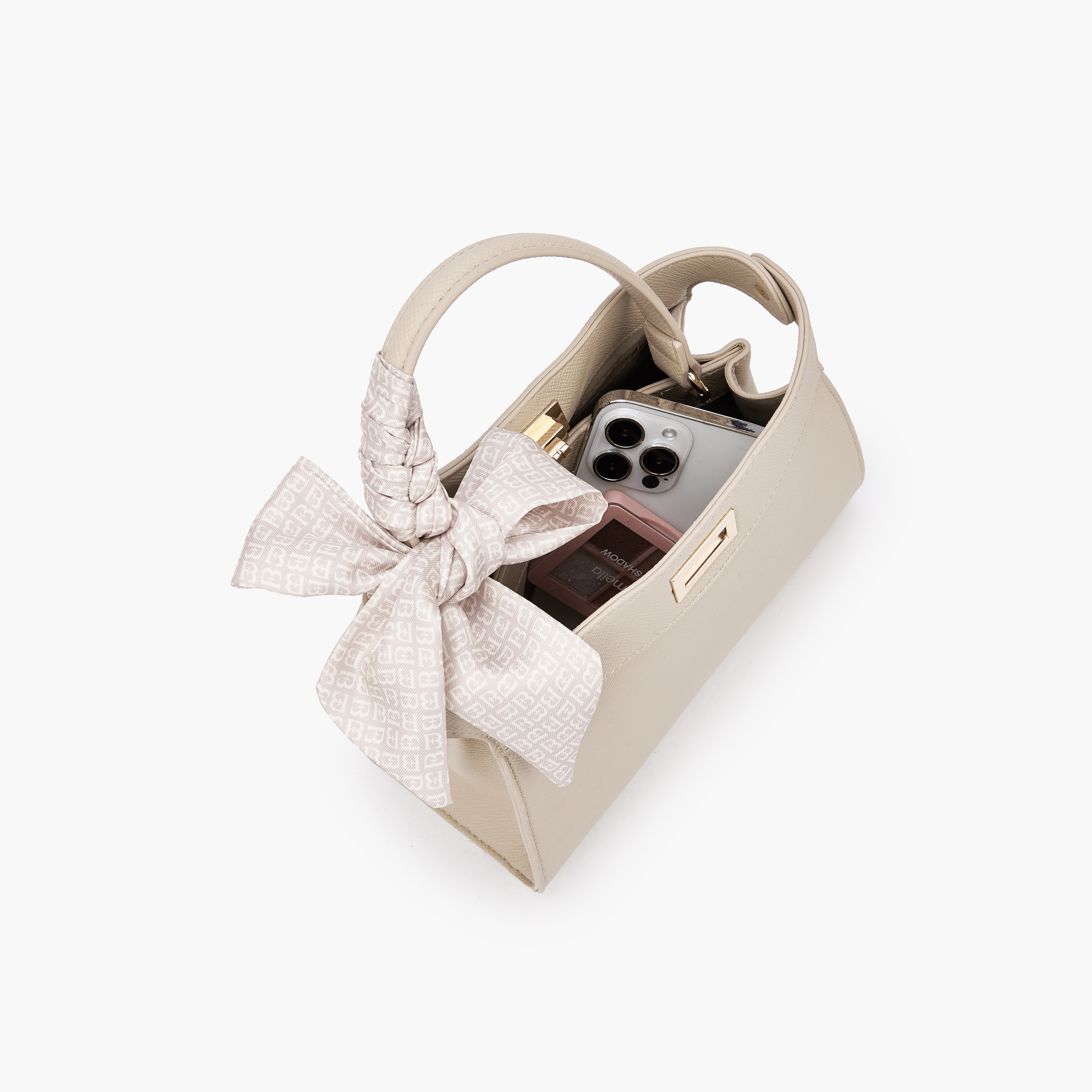 شنطة توتي بحزام كتف قابل للفصل وزينة وشاح من فلورا بيلا-women-bagsandwallets-handbags-image-7
