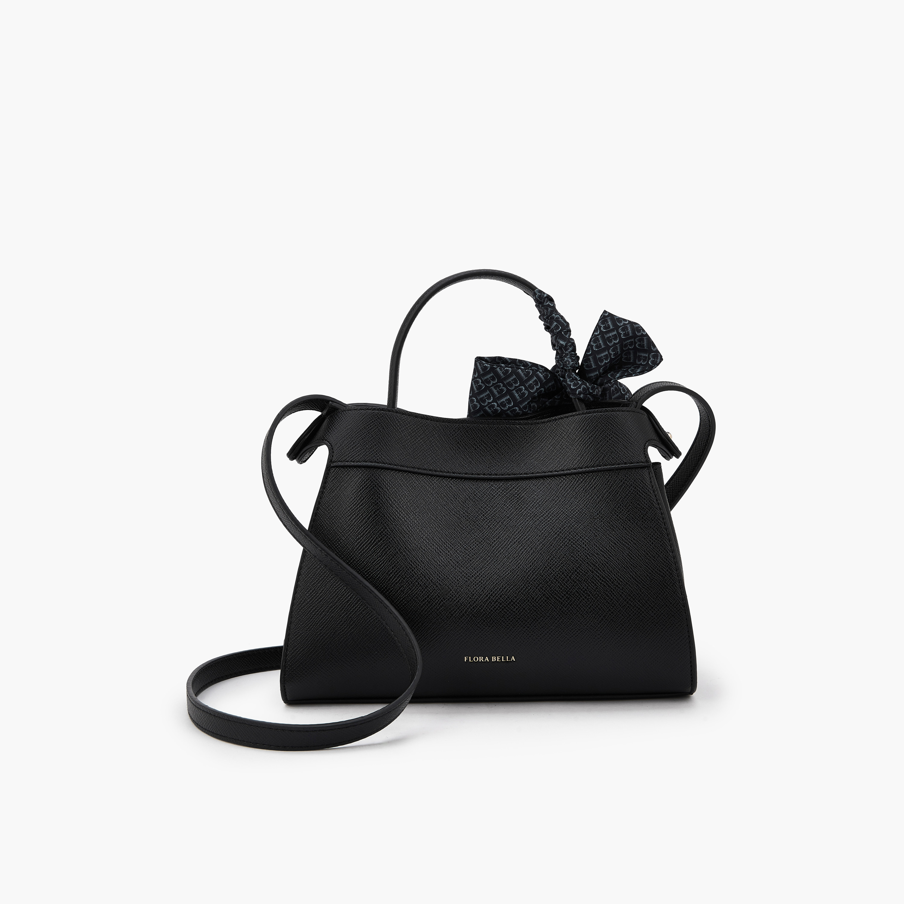Flora Bella Scarf Accent Tote Bag with Detachable Shoulder Strap-women-bagsandwallets-handbags-image-5