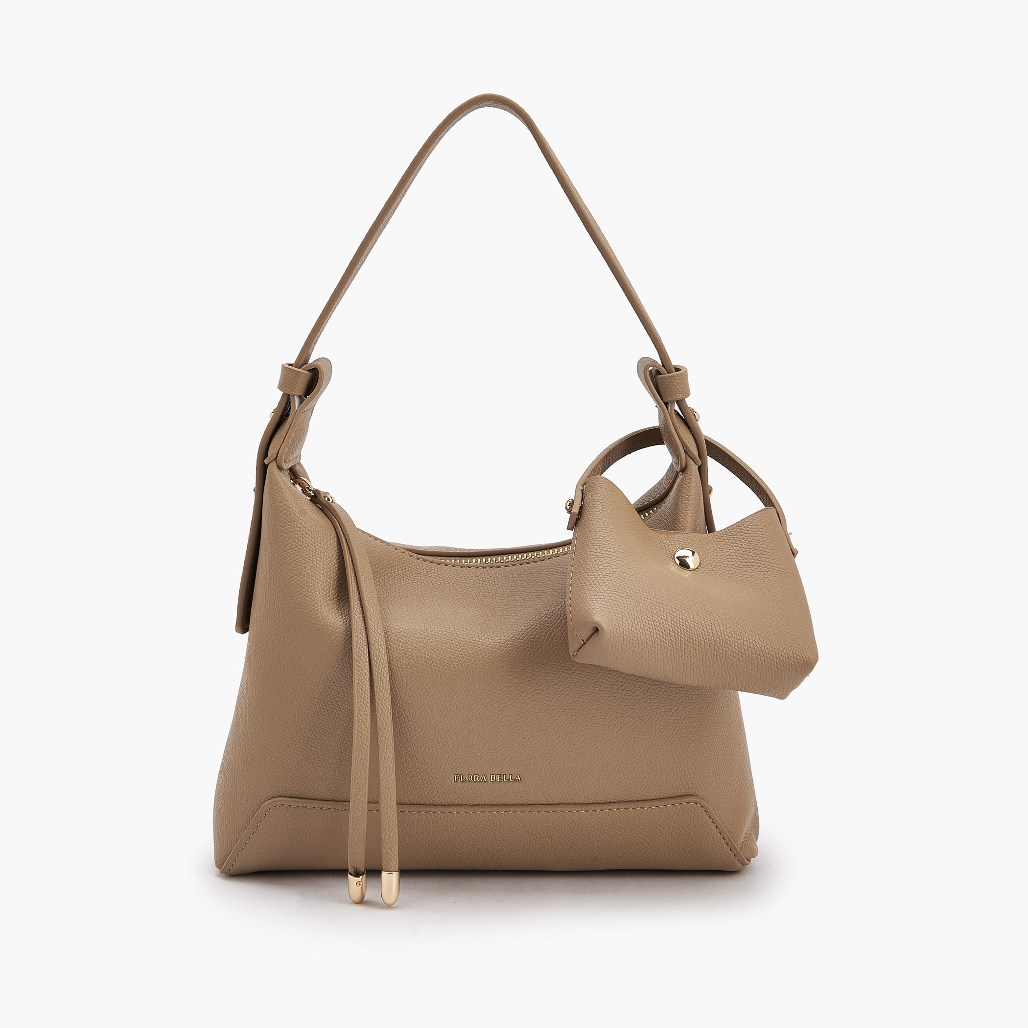 شنطة كتف بارزة الملمس بشنطة صغيرة معلقة من فلورا بيلا-women-bagsandwallets-handbags-image-1