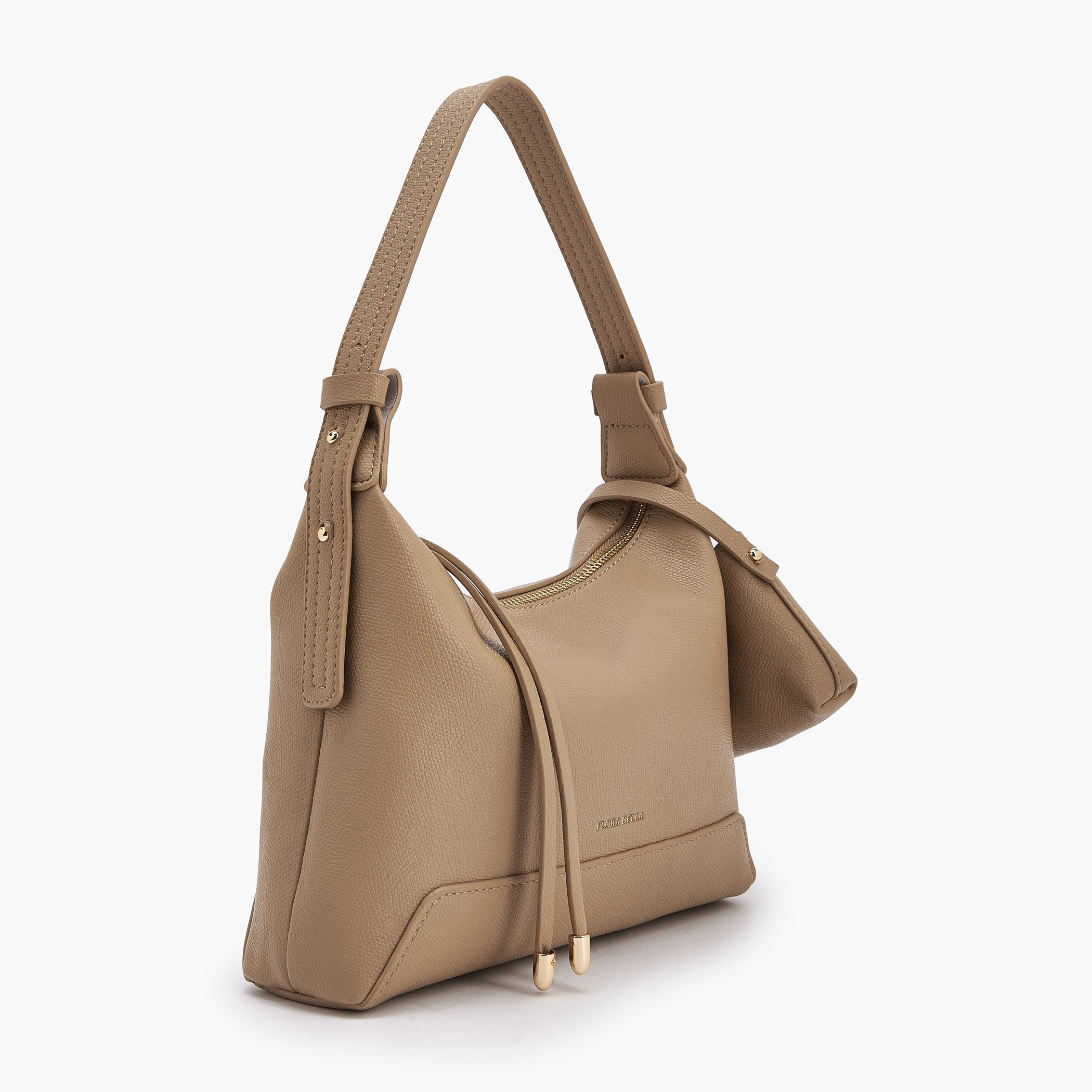 شنطة كتف بارزة الملمس بشنطة صغيرة معلقة من فلورا بيلا-women-bagsandwallets-handbags-image-2
