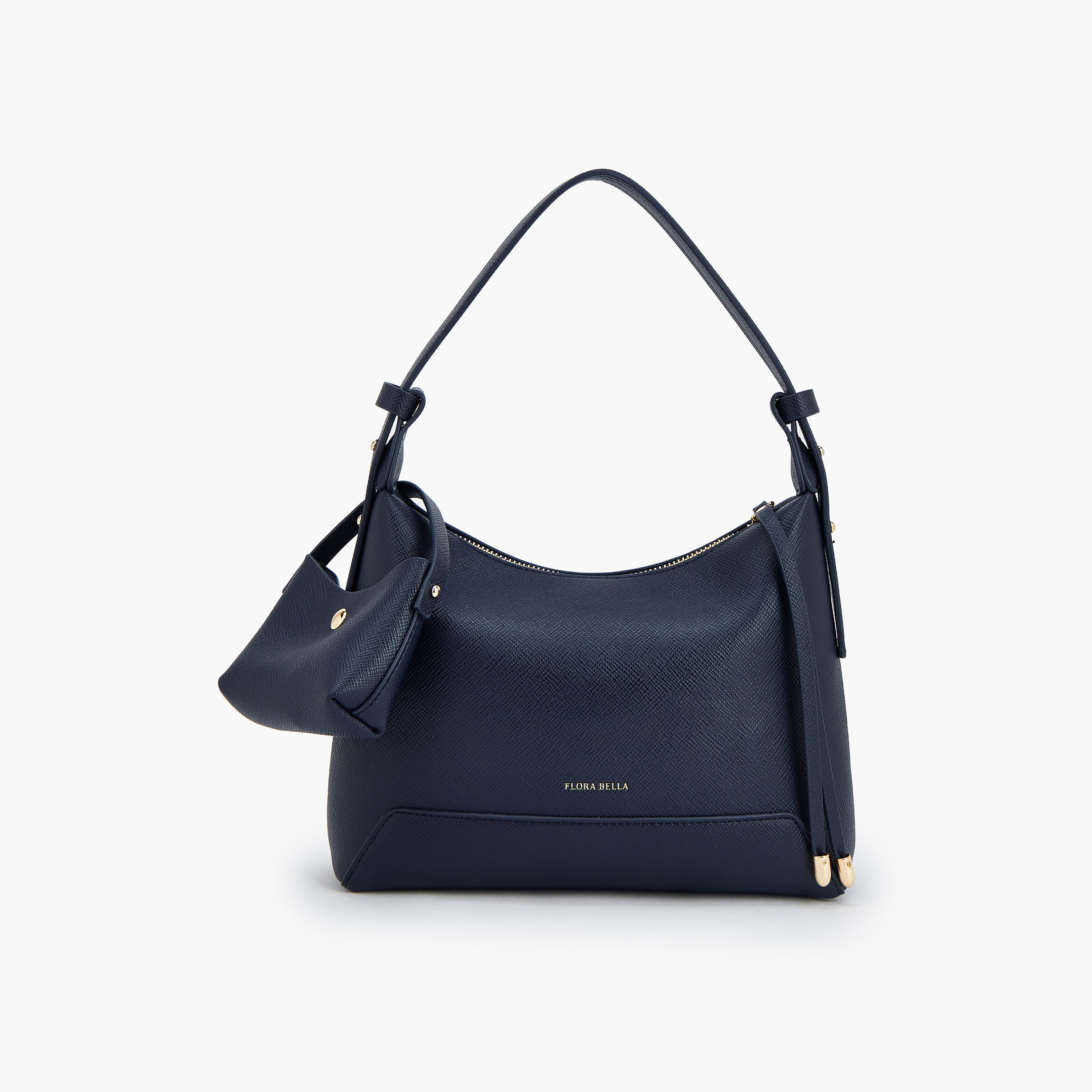 شنطة كتف بارزة الملمس مع شنطة صغيرة من فلورا بيلا-women-bagsandwallets-handbags-image-1