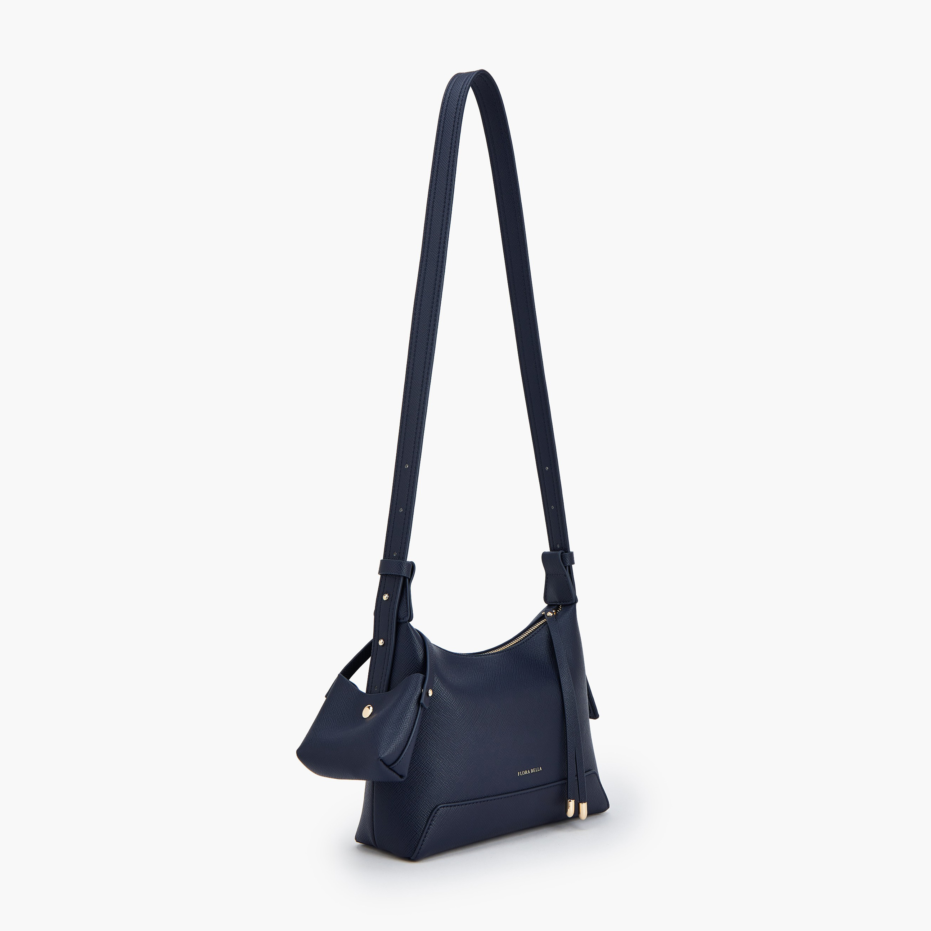 شنطة كتف بارزة الملمس مع شنطة صغيرة من فلورا بيلا-women-bagsandwallets-handbags-image-2