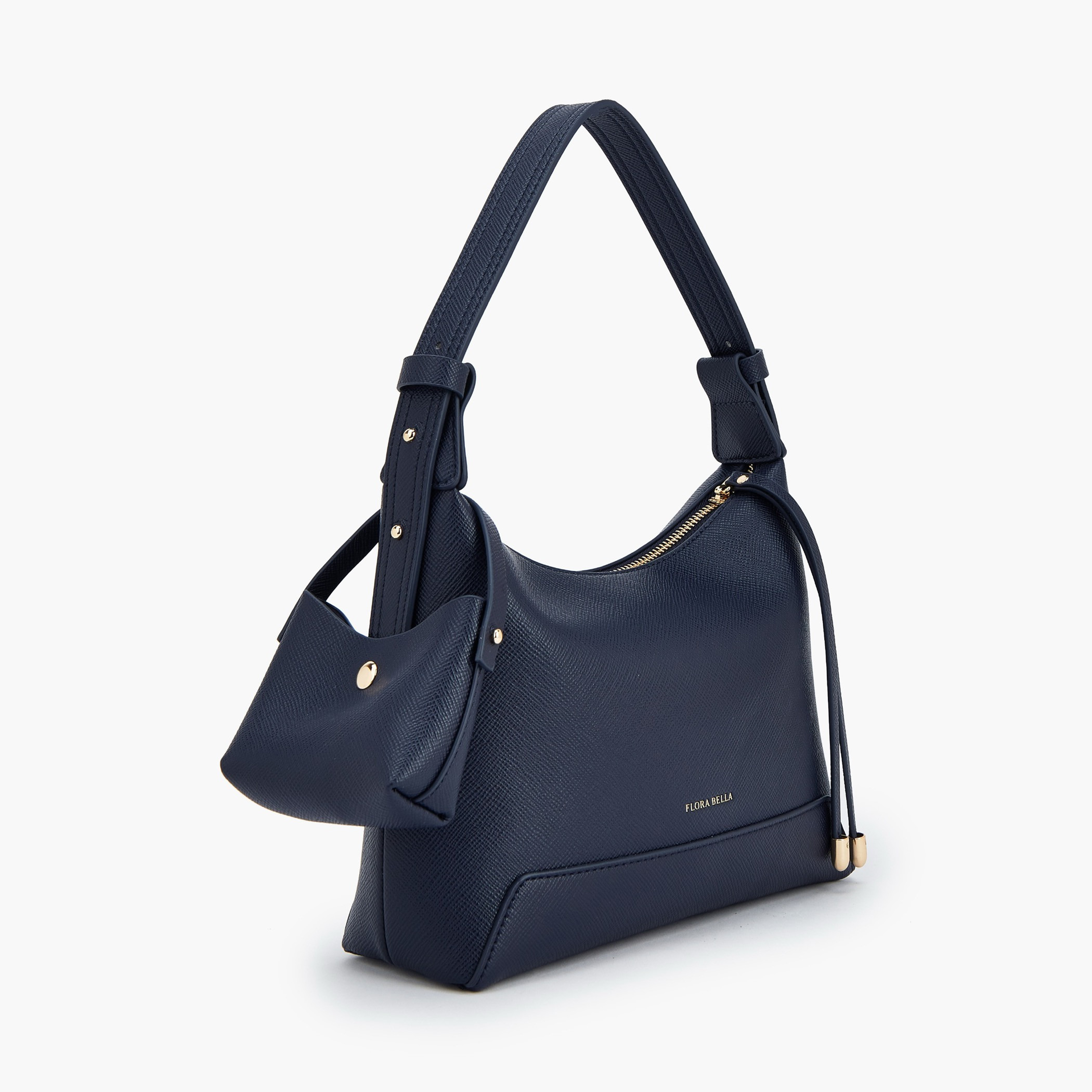 شنطة كتف بارزة الملمس مع شنطة صغيرة من فلورا بيلا-women-bagsandwallets-handbags-image-3