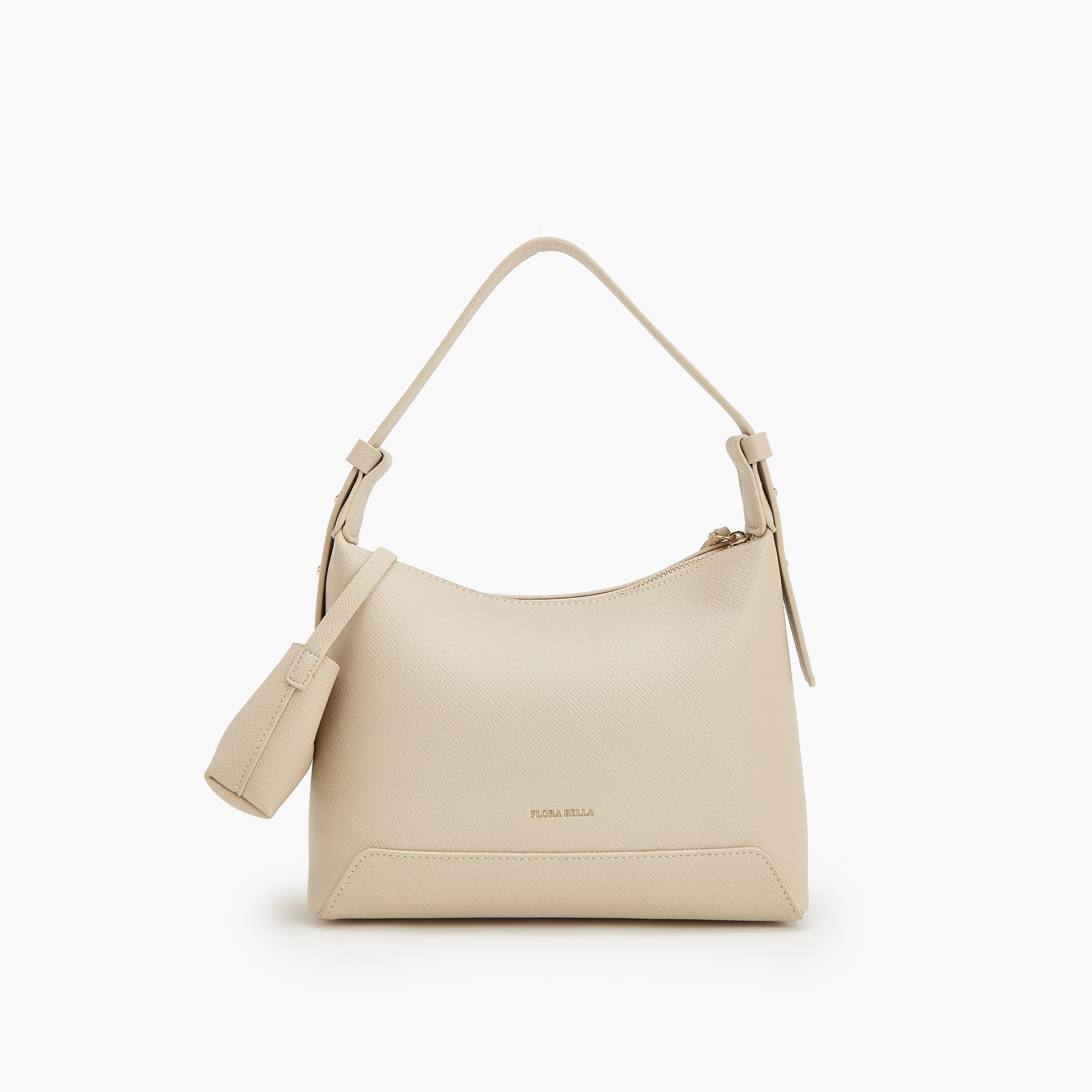 شنطة كتف بارزة الملمس مع شنطة صغيرة من فلورا بيلا-women-bagsandwallets-handbags-image-5
