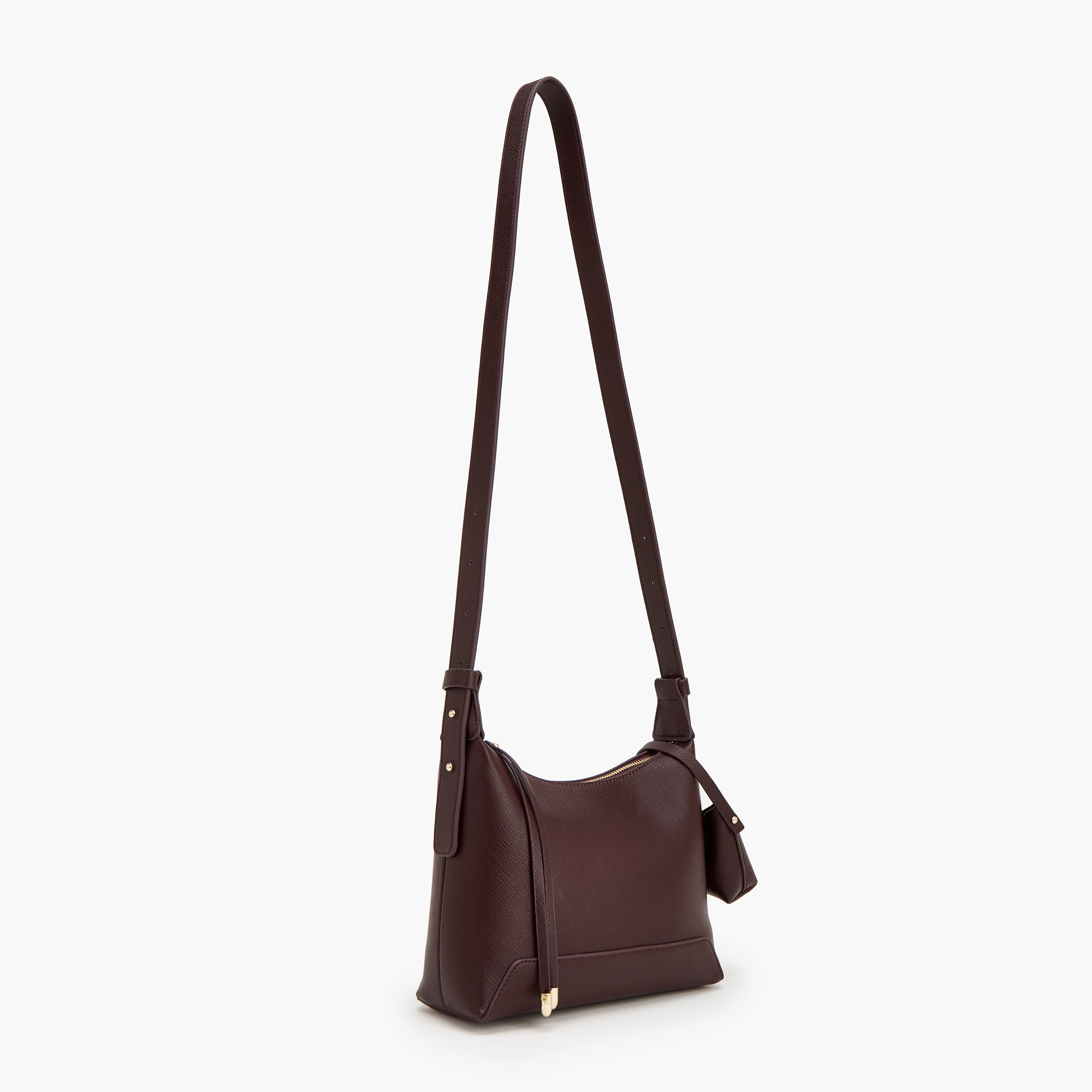 شنطة كتف بارزة الملمس مع شنطة صغيرة من فلورا بيلا-women-bagsandwallets-handbags-image-2