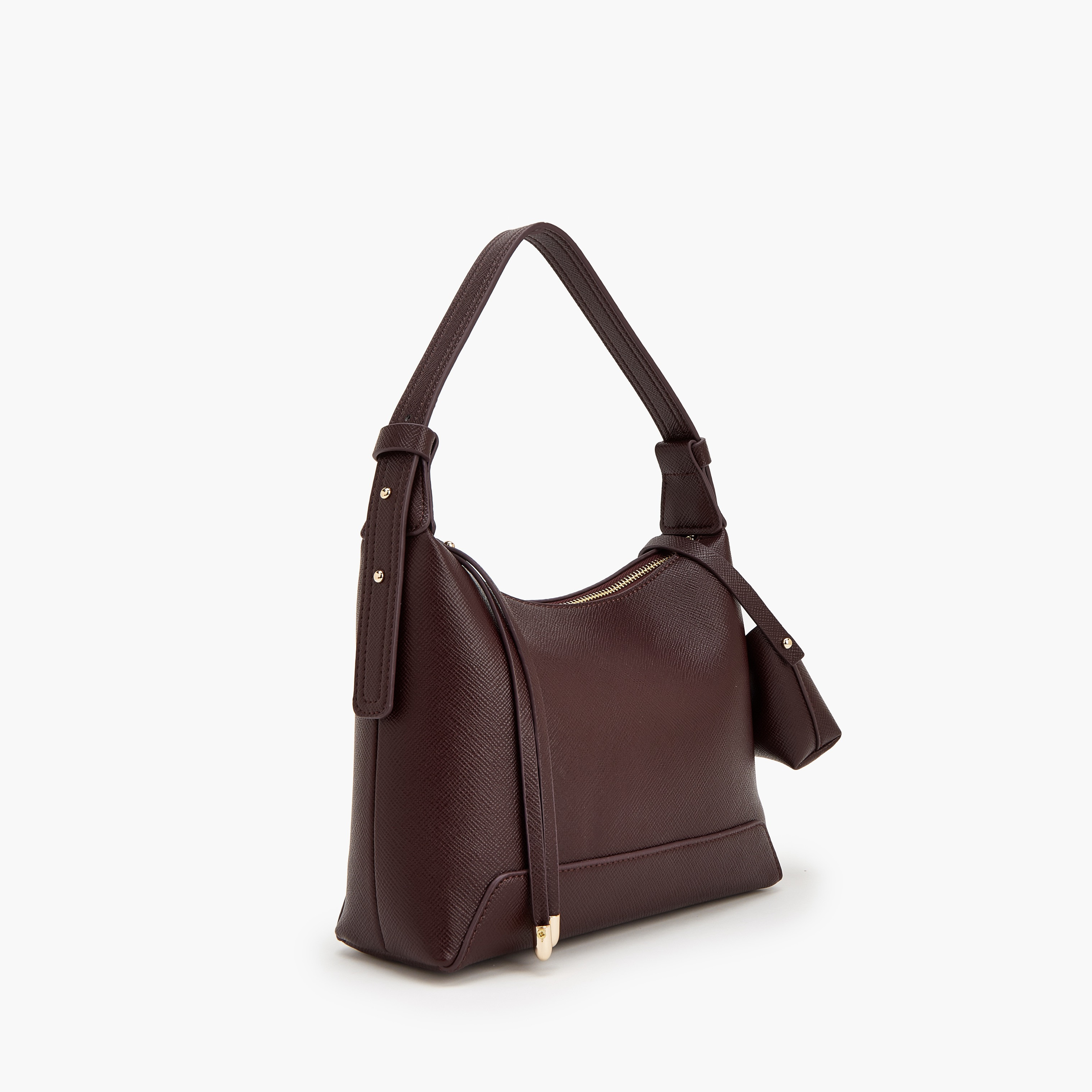 شنطة كتف بارزة الملمس مع شنطة صغيرة من فلورا بيلا-women-bagsandwallets-handbags-image-3