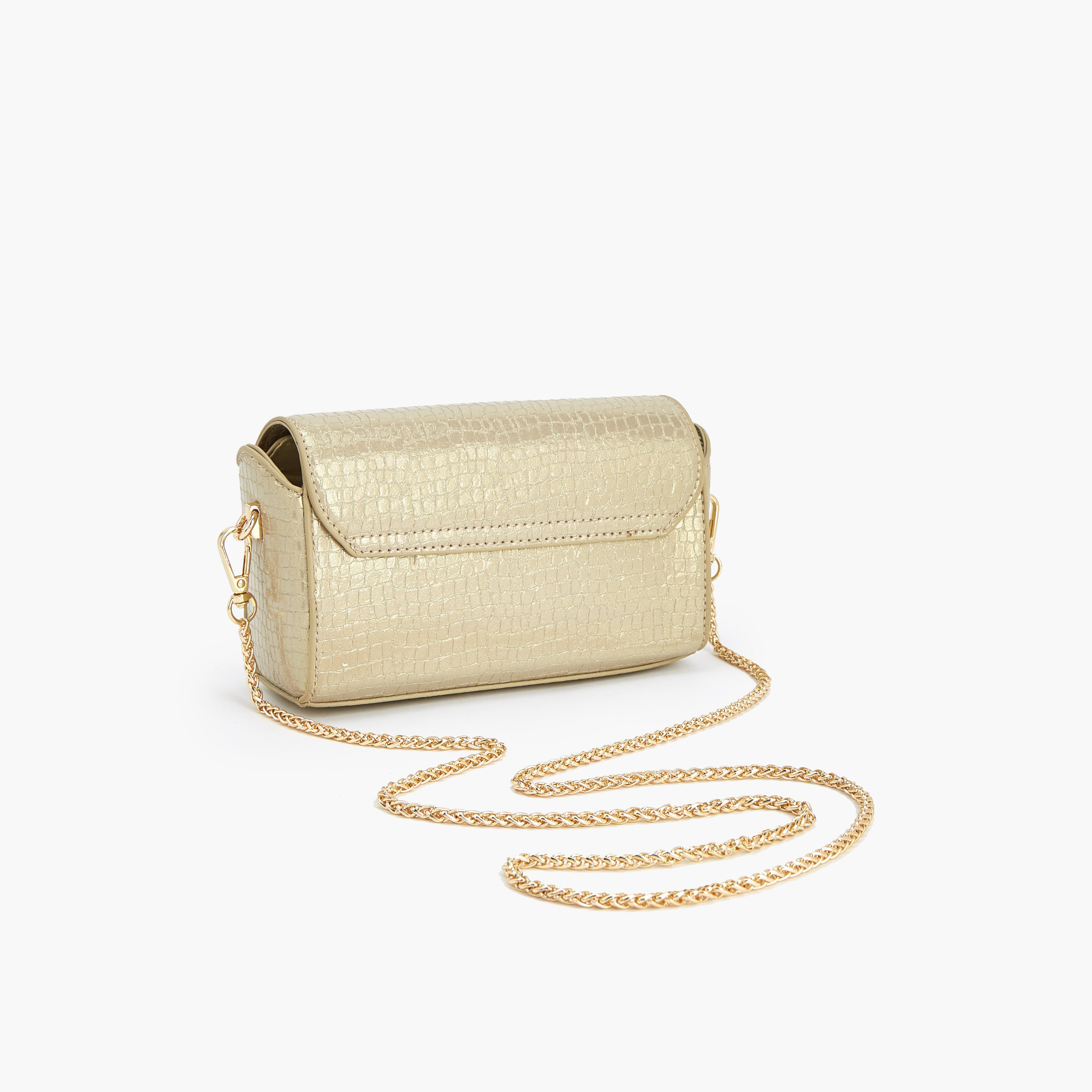 شنطة كروس بودي بارزة الملمس مع حزام سلسلة من فلورا بيلا-women-bagsandwallets-handbags-image-7