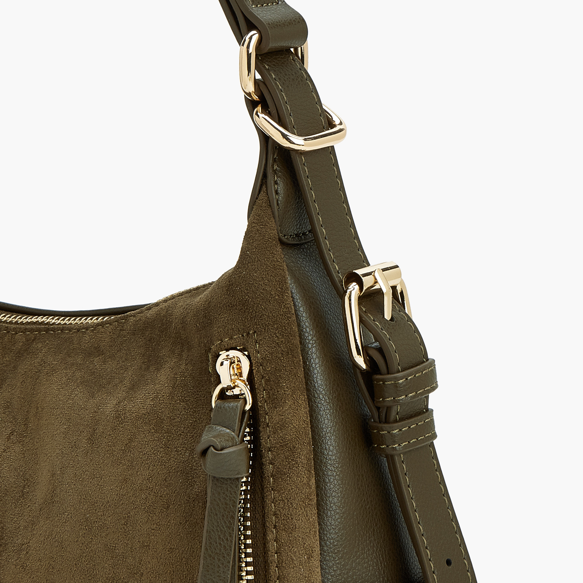 شنطة كتف بزينة شرّابة وبحزام قابل للتعديل من فلورا بيلا-women-bagsandwallets-handbags-image-10
