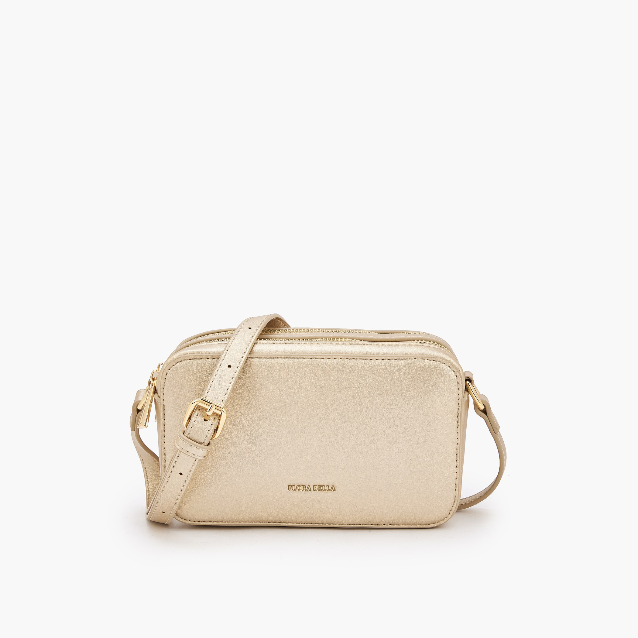 Flora Bella Solid Crossbody Bag with Adjustable Strap-women-bagsandwallets-handbags-image-1