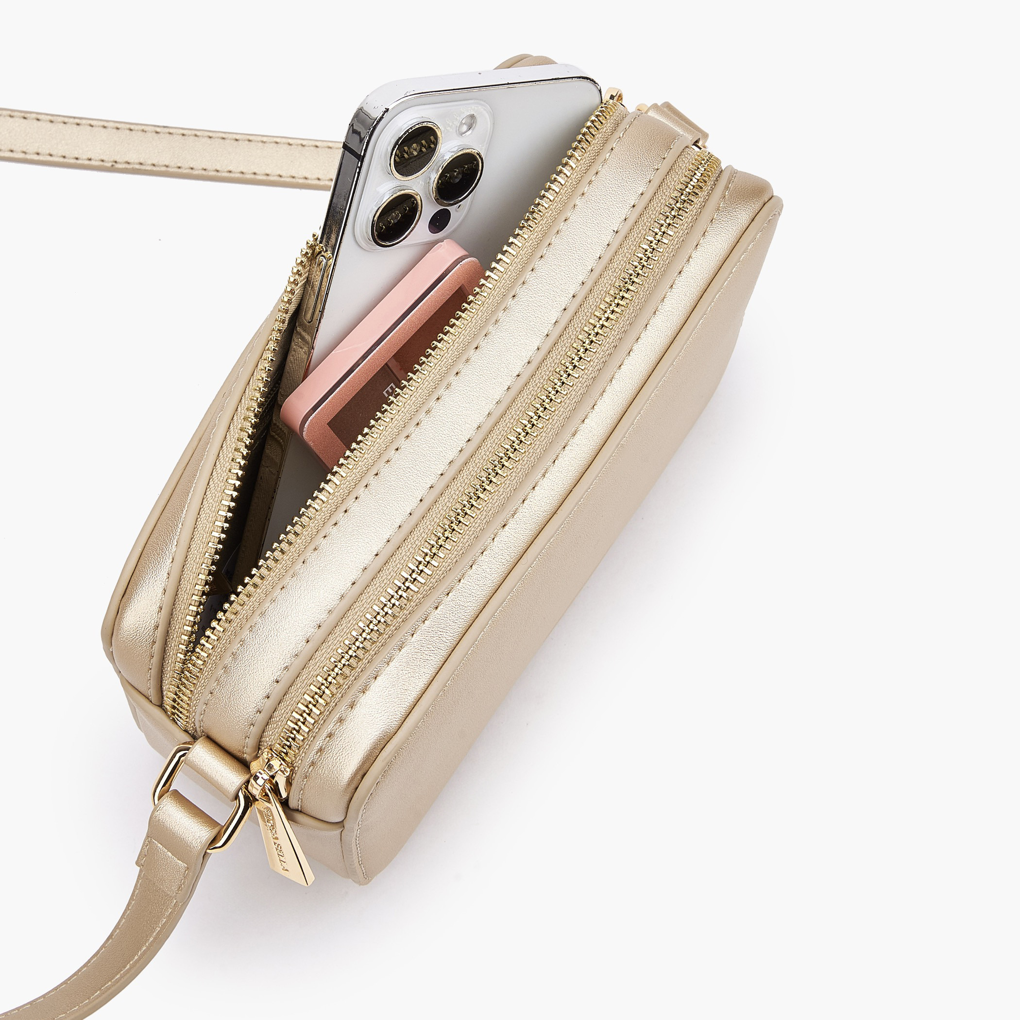Flora Bella Solid Crossbody Bag with Adjustable Strap-women-bagsandwallets-handbags-image-7