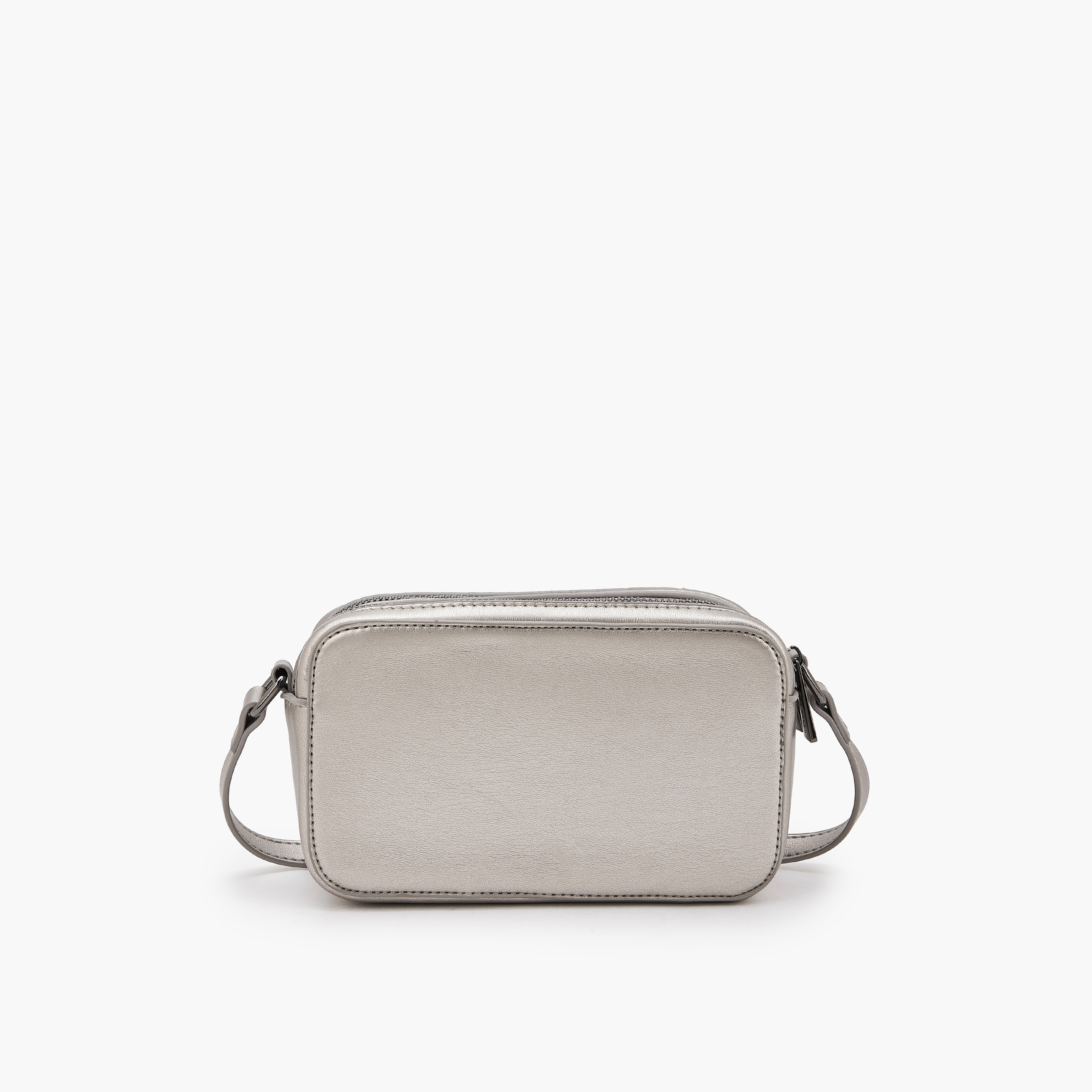شنطة كروس بودي سادة بحزام قابل للتعديل من فلورا بيلا-women-bagsandwallets-handbags-image-5