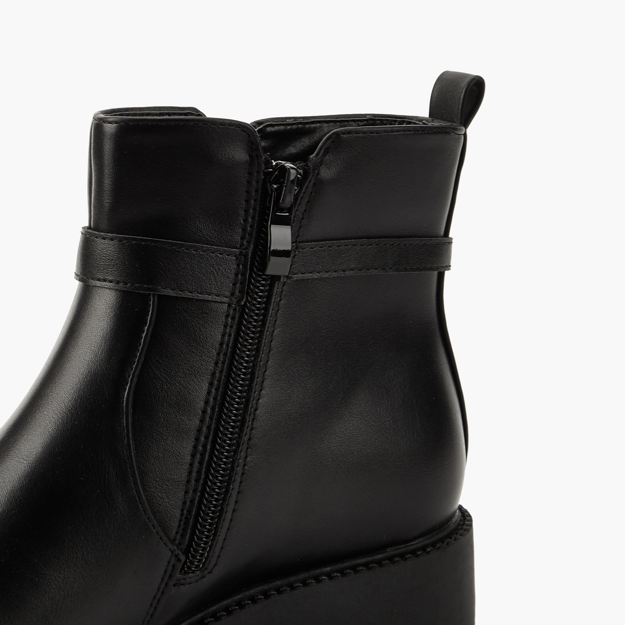 Flora Bella Women Buckle Detail Ankle Boots-women-shoes-boots-image-5