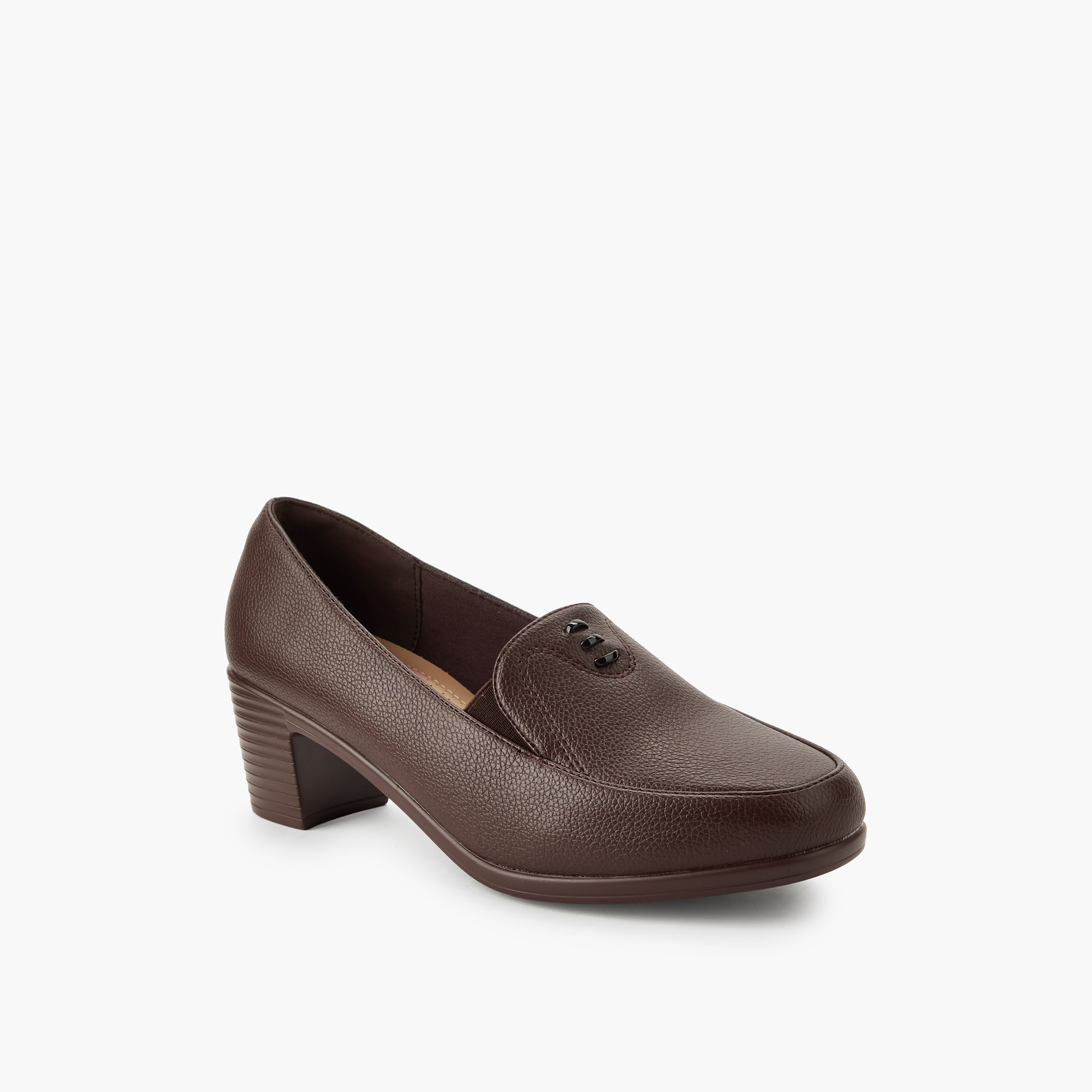 Flora Bella Women Block Heel Loafers-women-shoes-heels-image-2