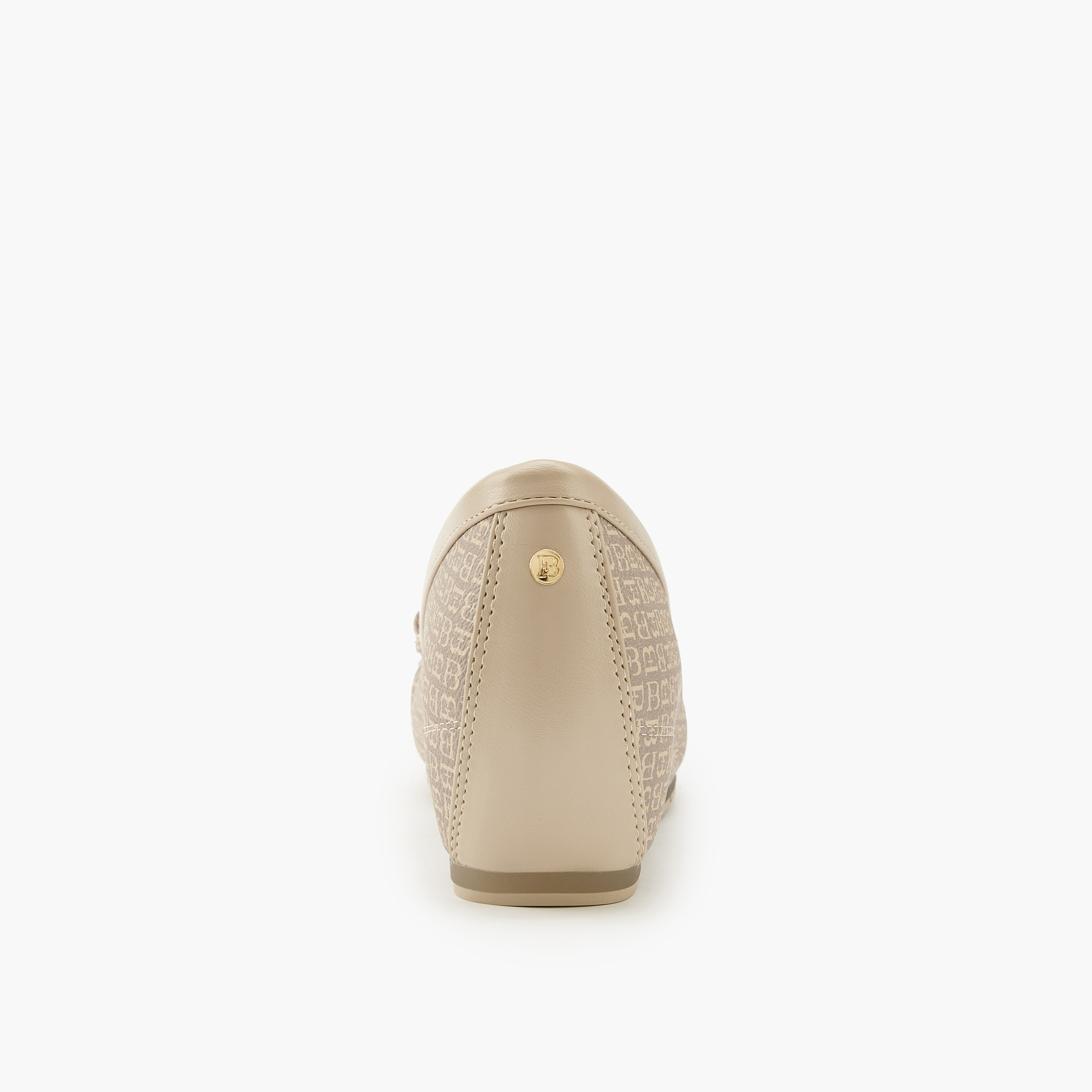 Flora Bella  All-Over Monogram Print Slip-On Wedge Loafers-women-shoes-heels-image-5