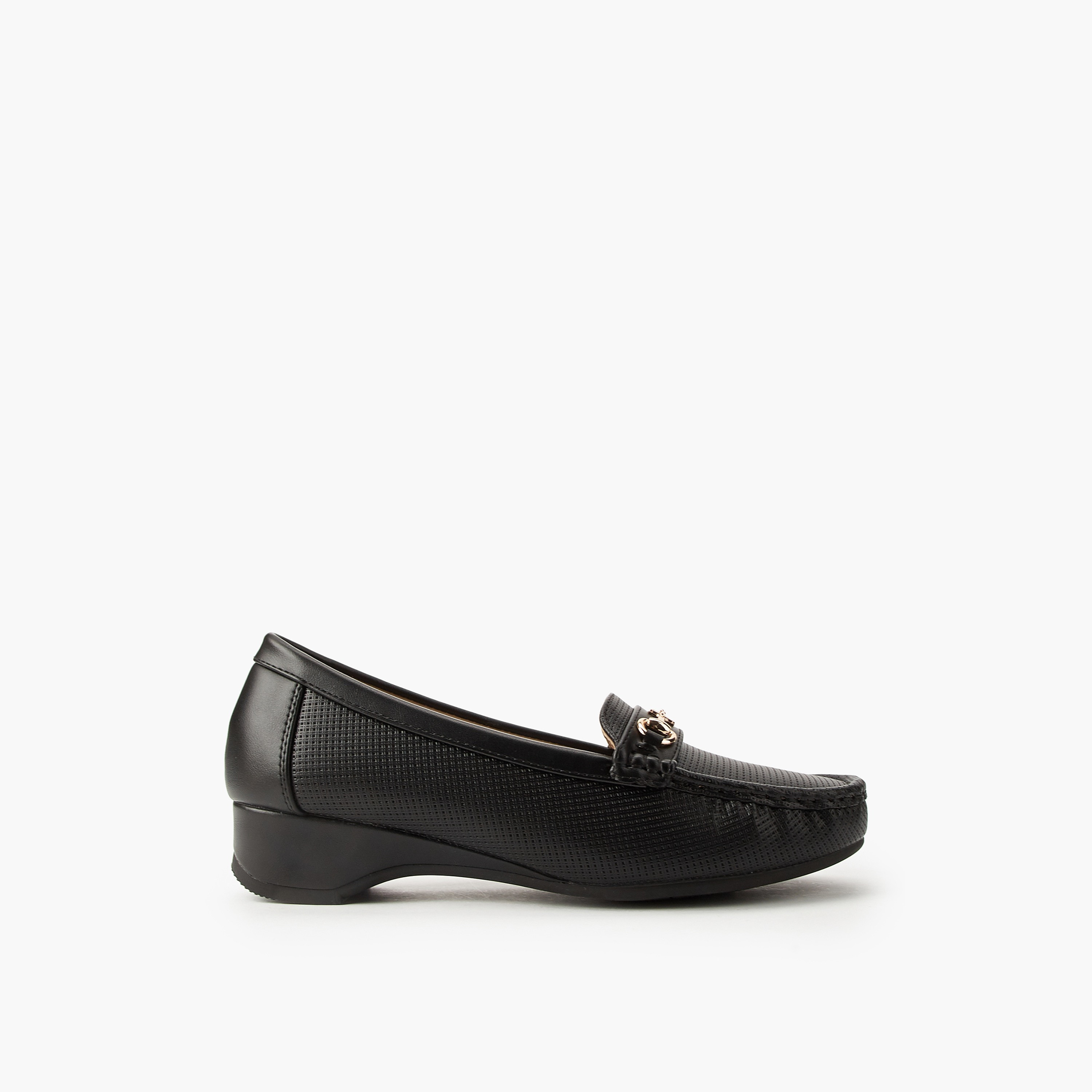 Flora Bella Women Buckle Accent Loafers-women-shoes-sandals-heeled-image-2