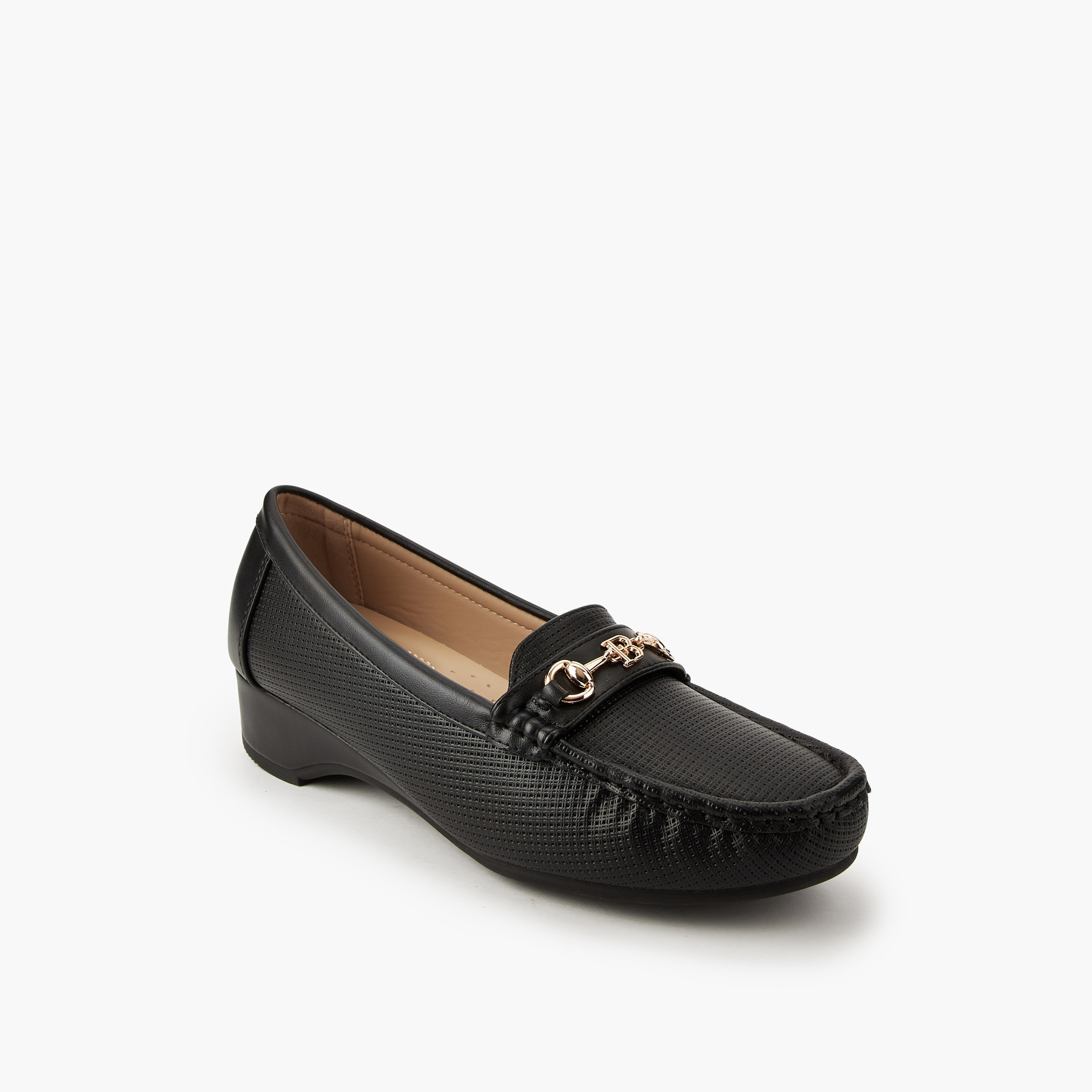 Flora Bella Women Buckle Accent Loafers-women-shoes-sandals-heeled-image-3