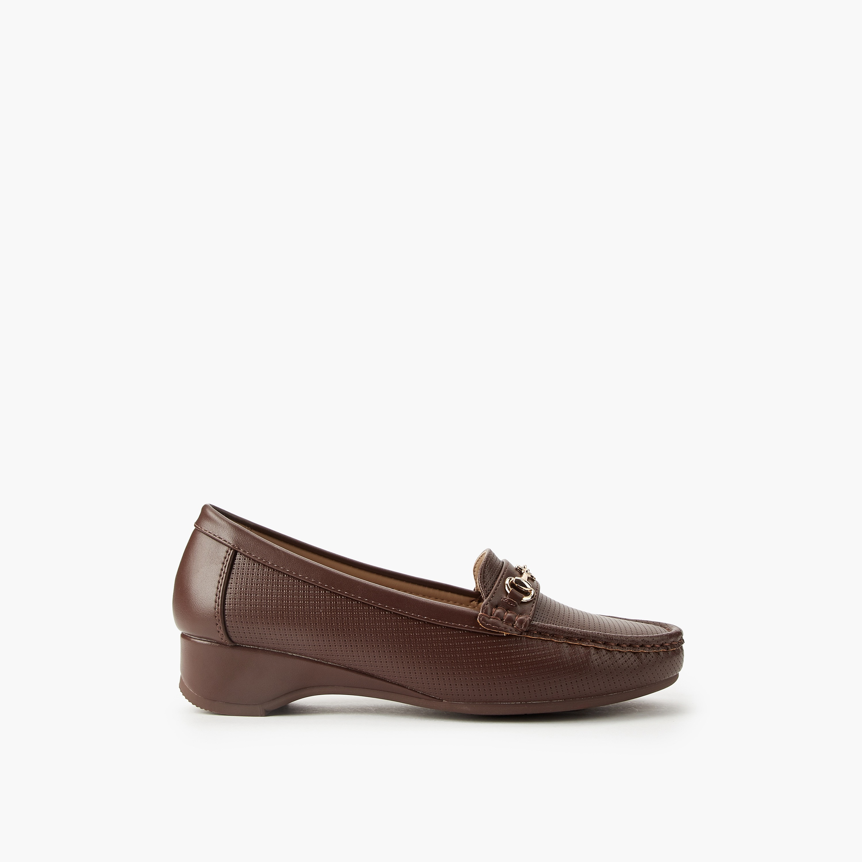 Flora Bella Women Buckle Accent Loafers-women-shoes-sandals-heeled-image-2