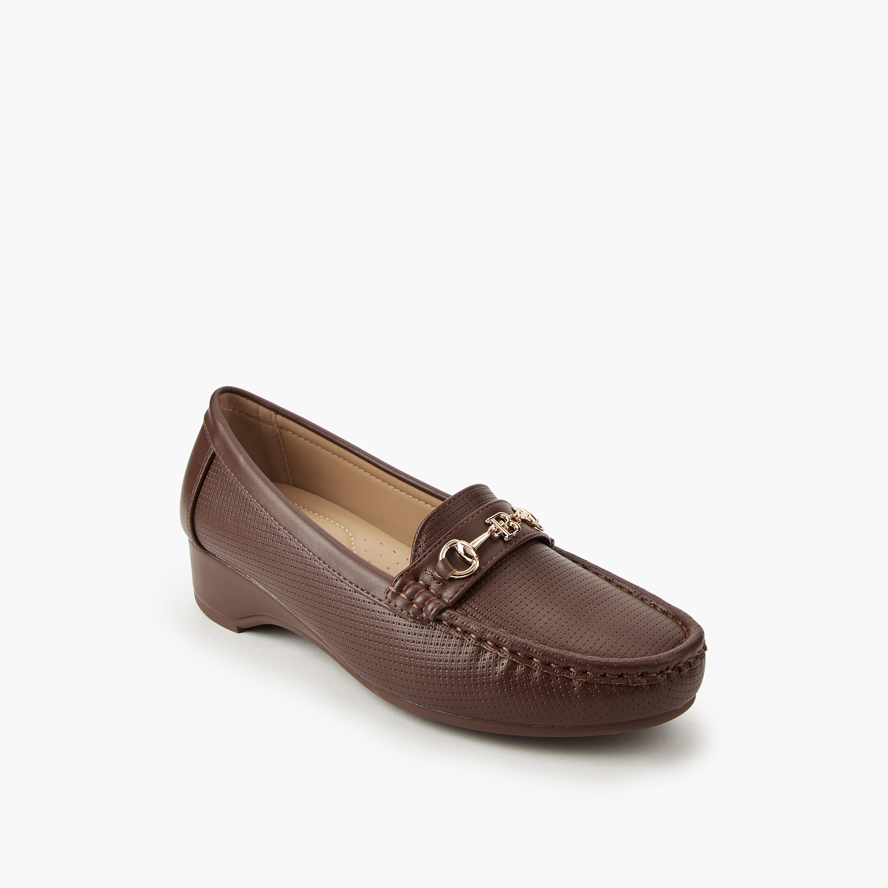 Flora Bella Women Buckle Accent Loafers-women-shoes-sandals-heeled-image-3