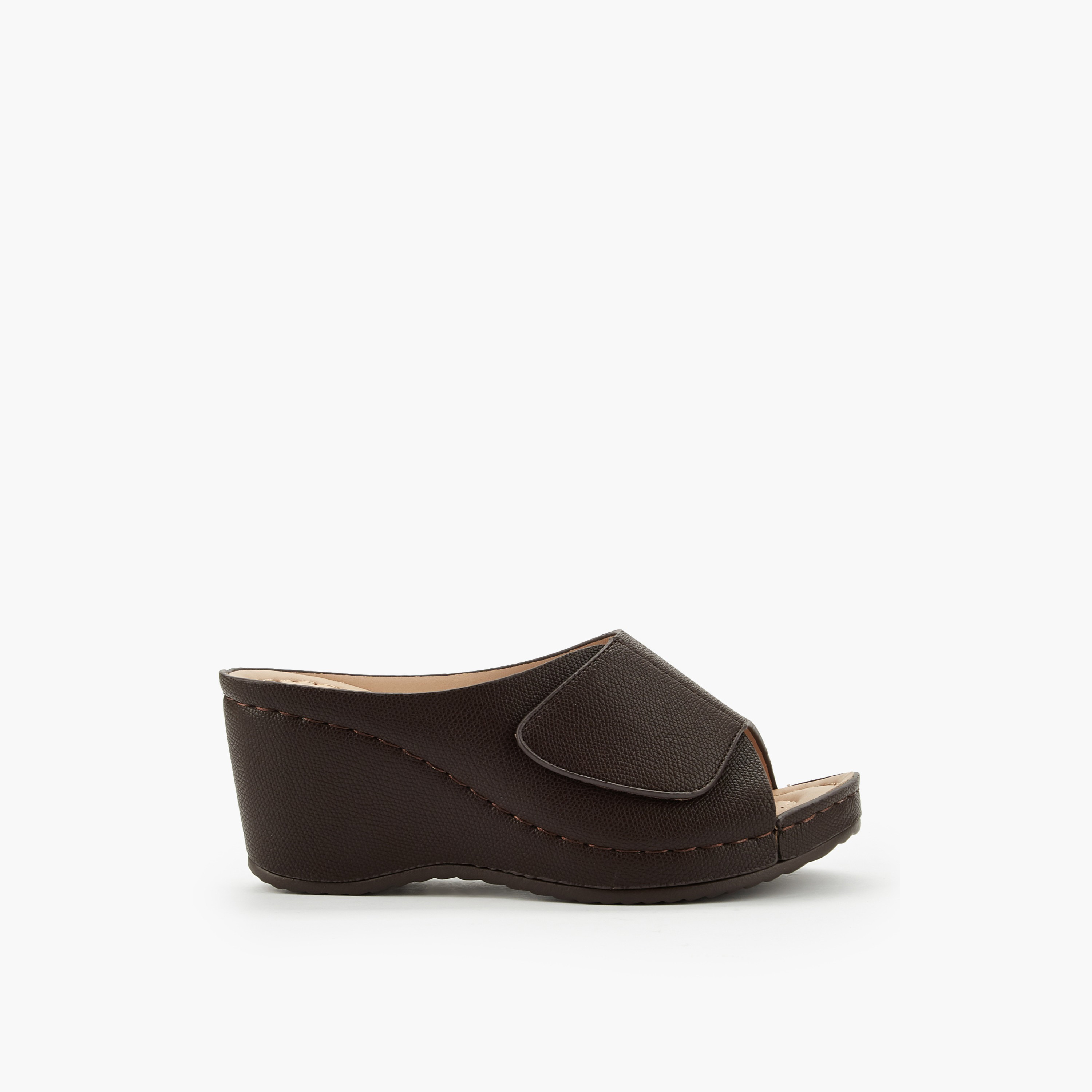 صندل ويدج بارز الملمس للنساء من فلورا بيلا-women-shoes-sandals-heeled-image-3