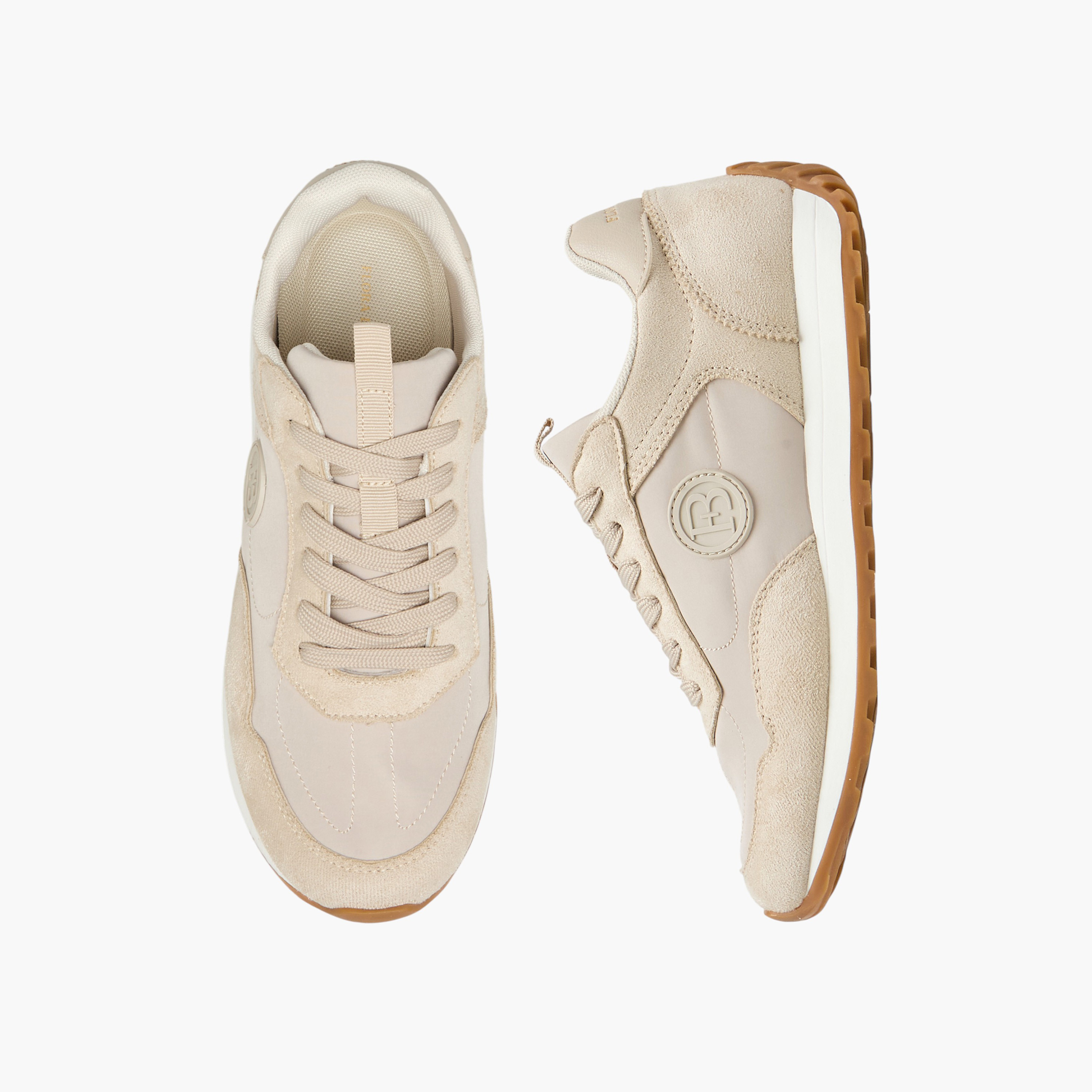 Flora Bella Women Panelled Lace-Up Ankle Sneakers-women-shoes-sneakers-image-1