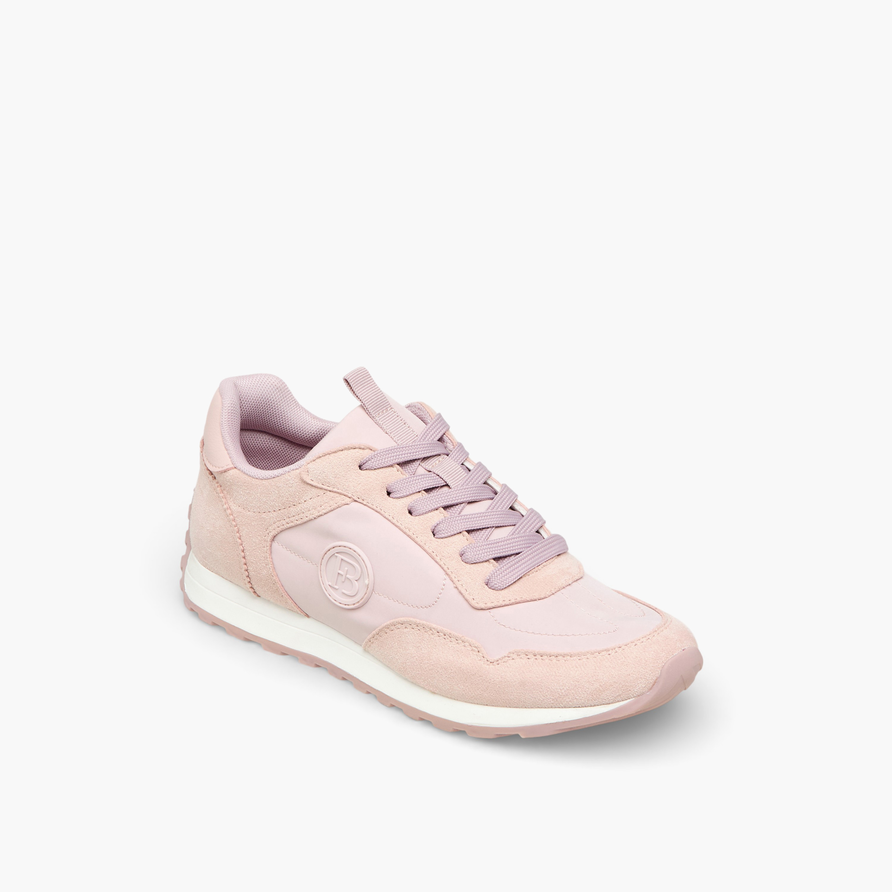 Flora Bella Women Panelled Lace-Up Ankle Sneakers-women-shoes-sneakers-image-2