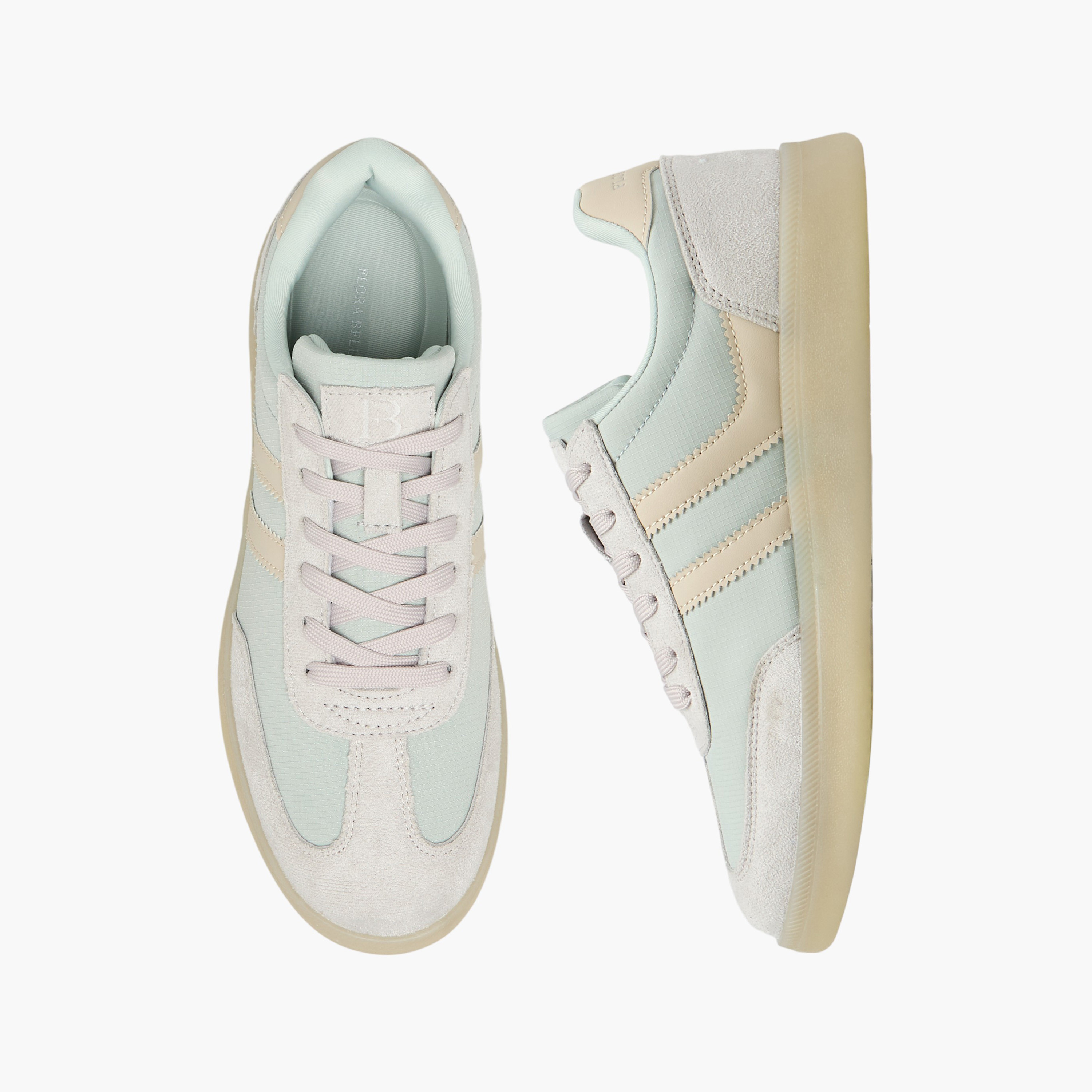 Flora Bella Women Panelled Lace-Up Ankle Sneakers-women-shoes-sneakers-image-1