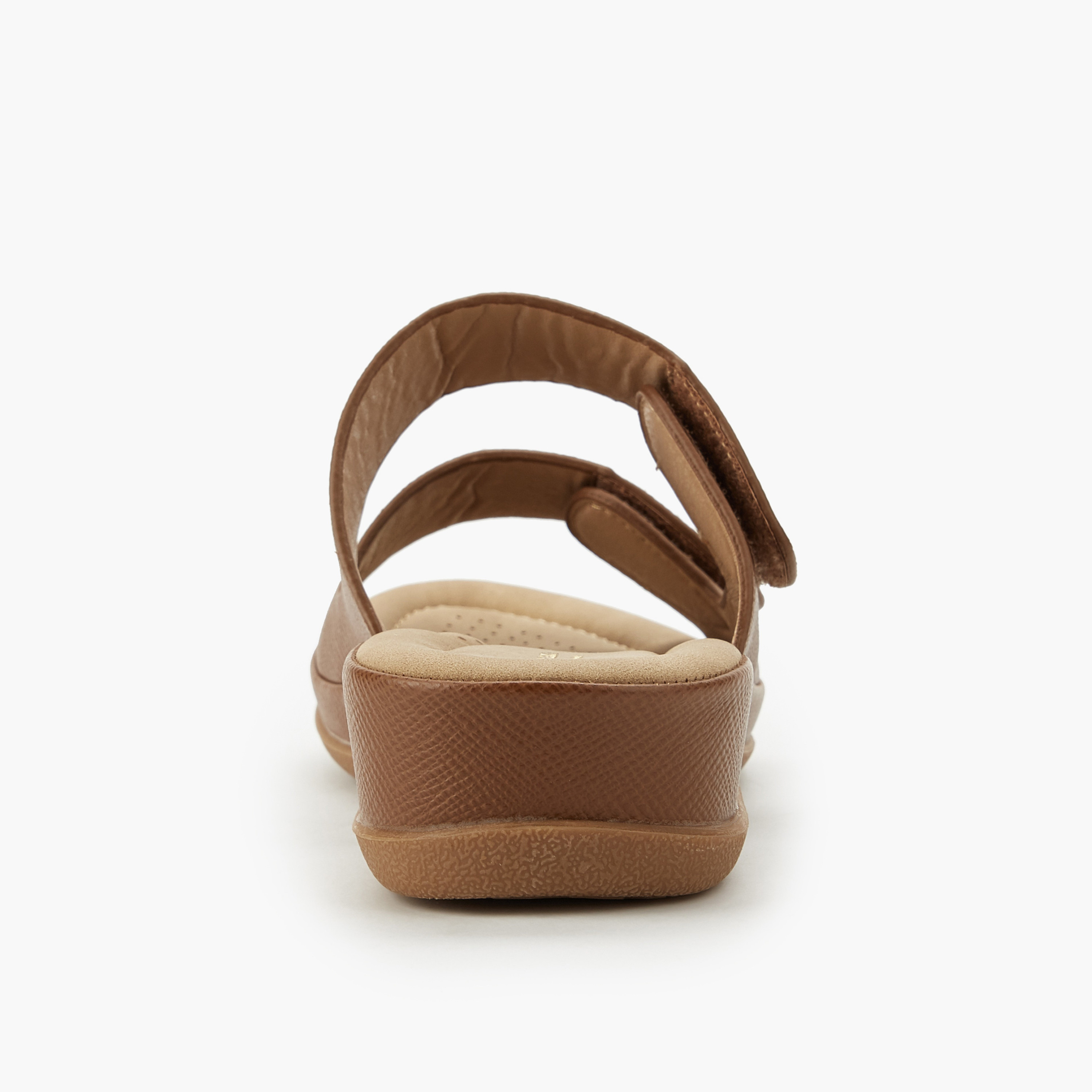 Flora Bella Women Textured Hook and Loop Strap Sandals-women-shoes-flats-sandals-image-4