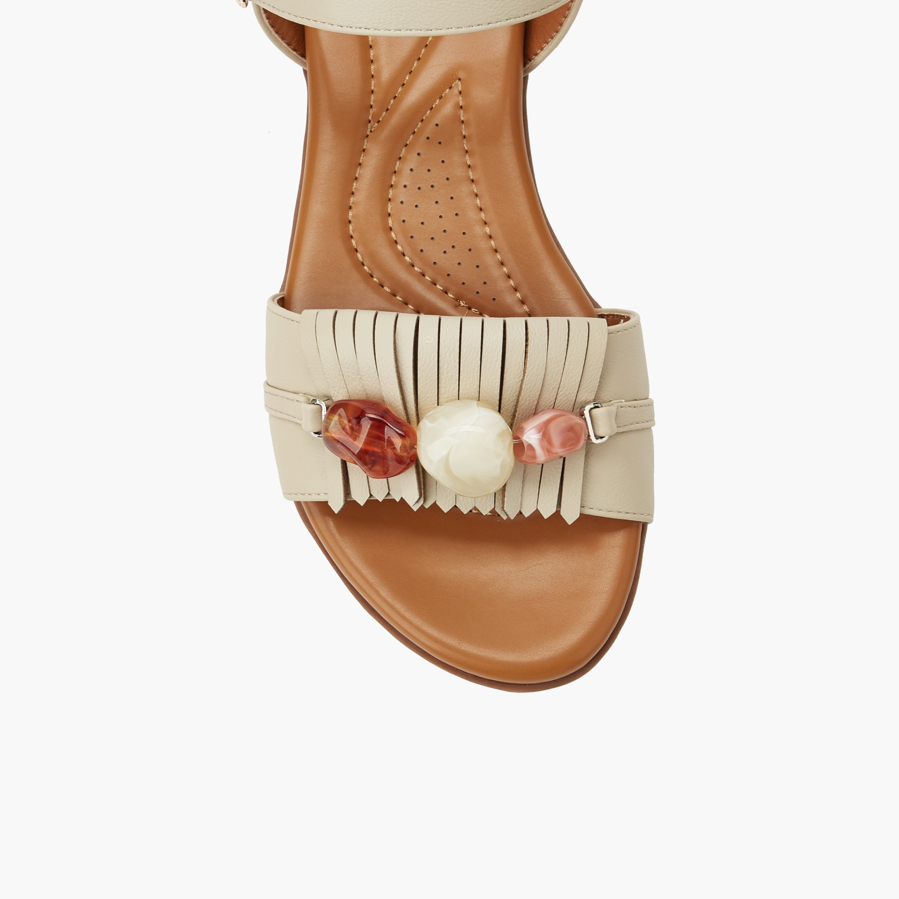 Le Confort Women Buckle Closure Sandals-women-shoes-flats-sandals-image-5