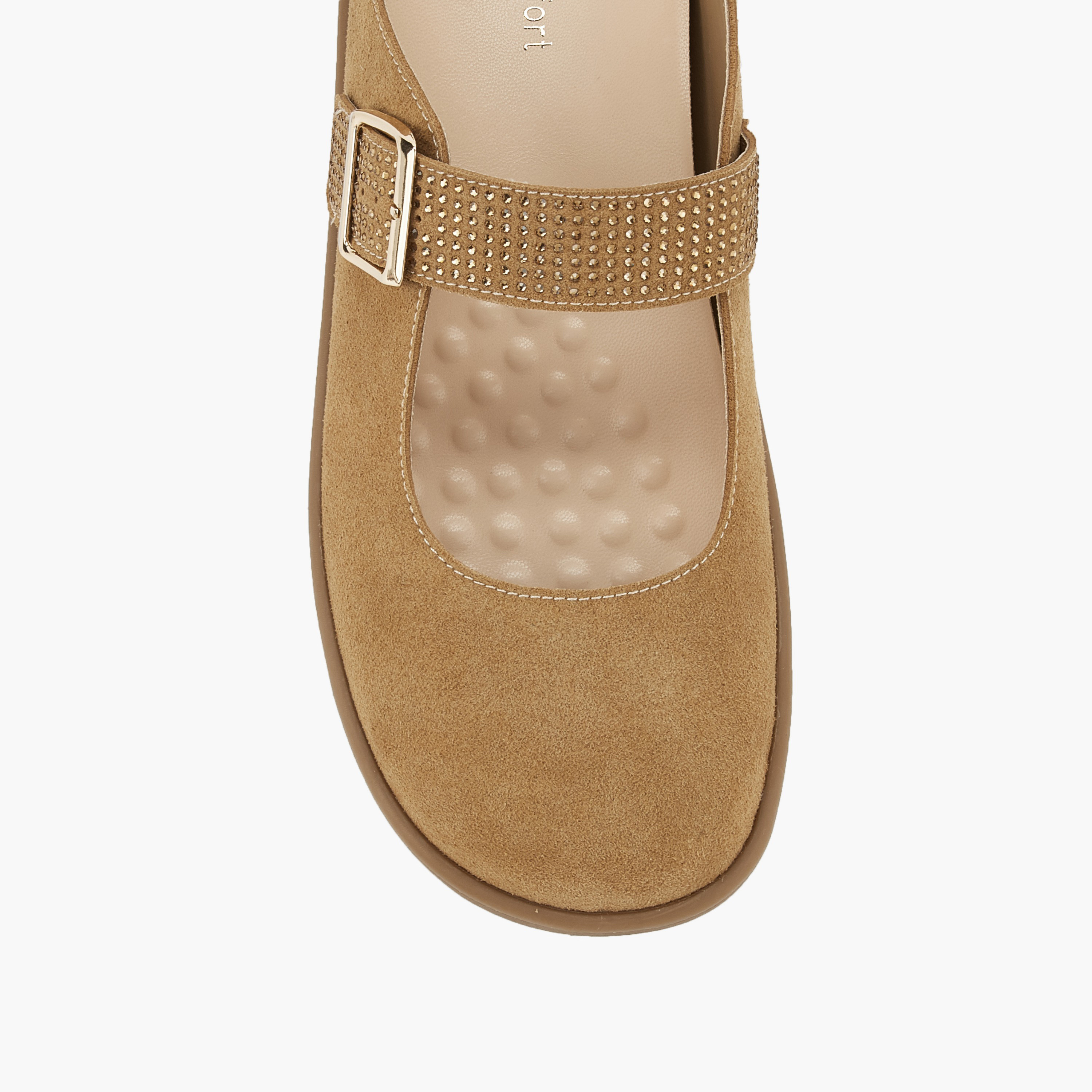 حذاء ميول ماري جين مزين للنساء من لو كونفورت-women-shoes-flats-mules-image-4