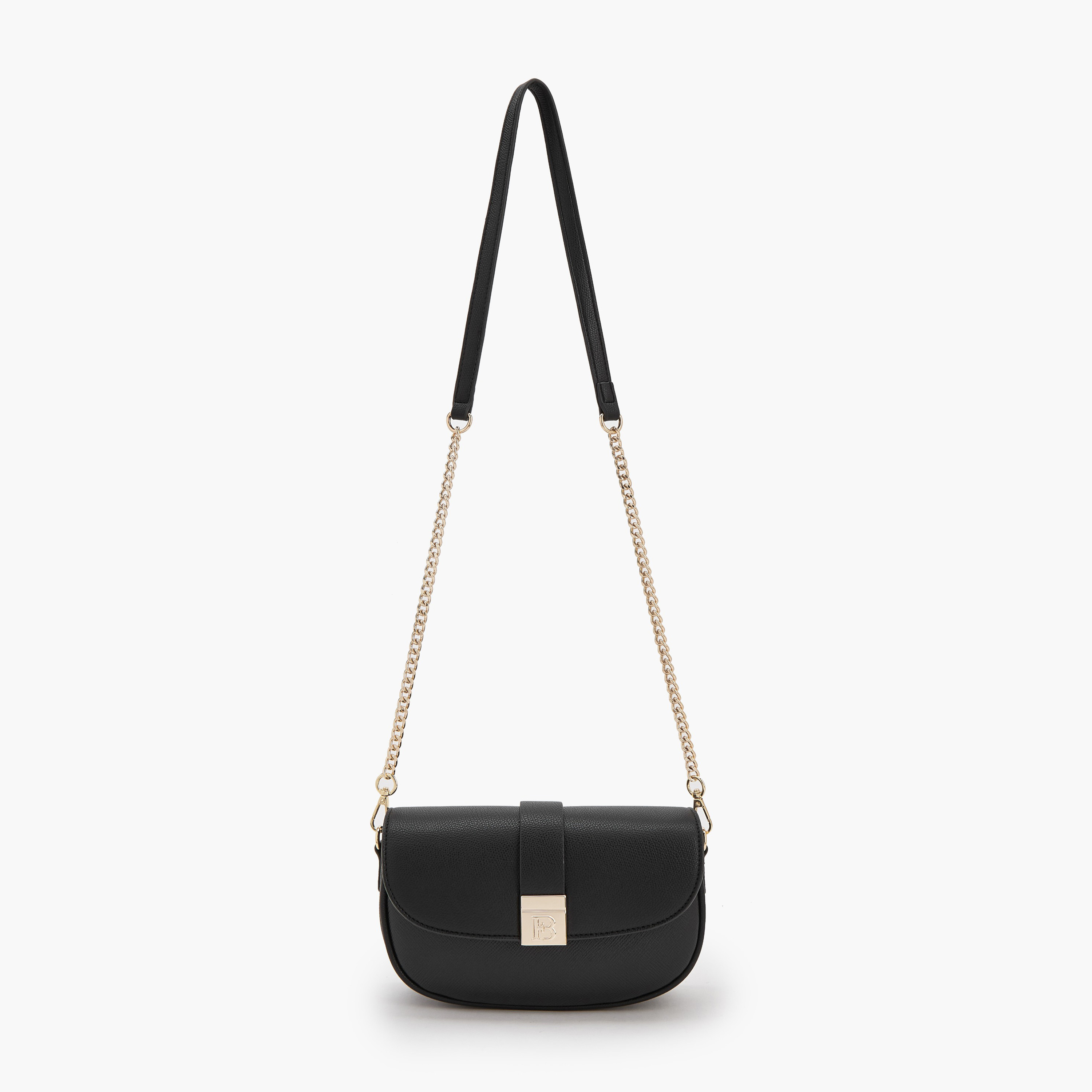 شنطة كروس بودي بارزة الملمس بحزام سلسلة من فلورا بيلا-women-bagsandwallets-handbags-image-2