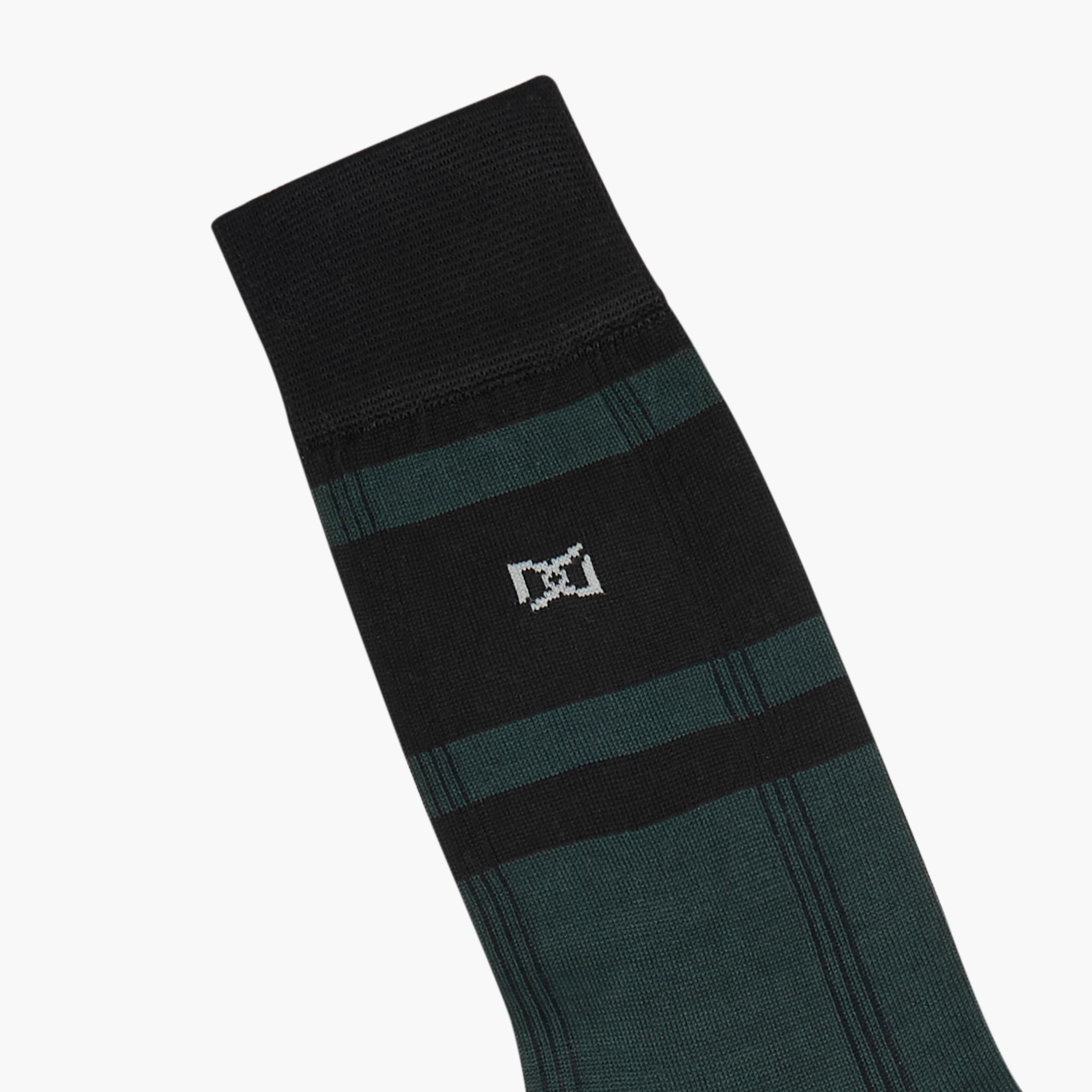 Duchini Striped Crew Length Non Terry Socks - Set of 3-men-socks-image-3
