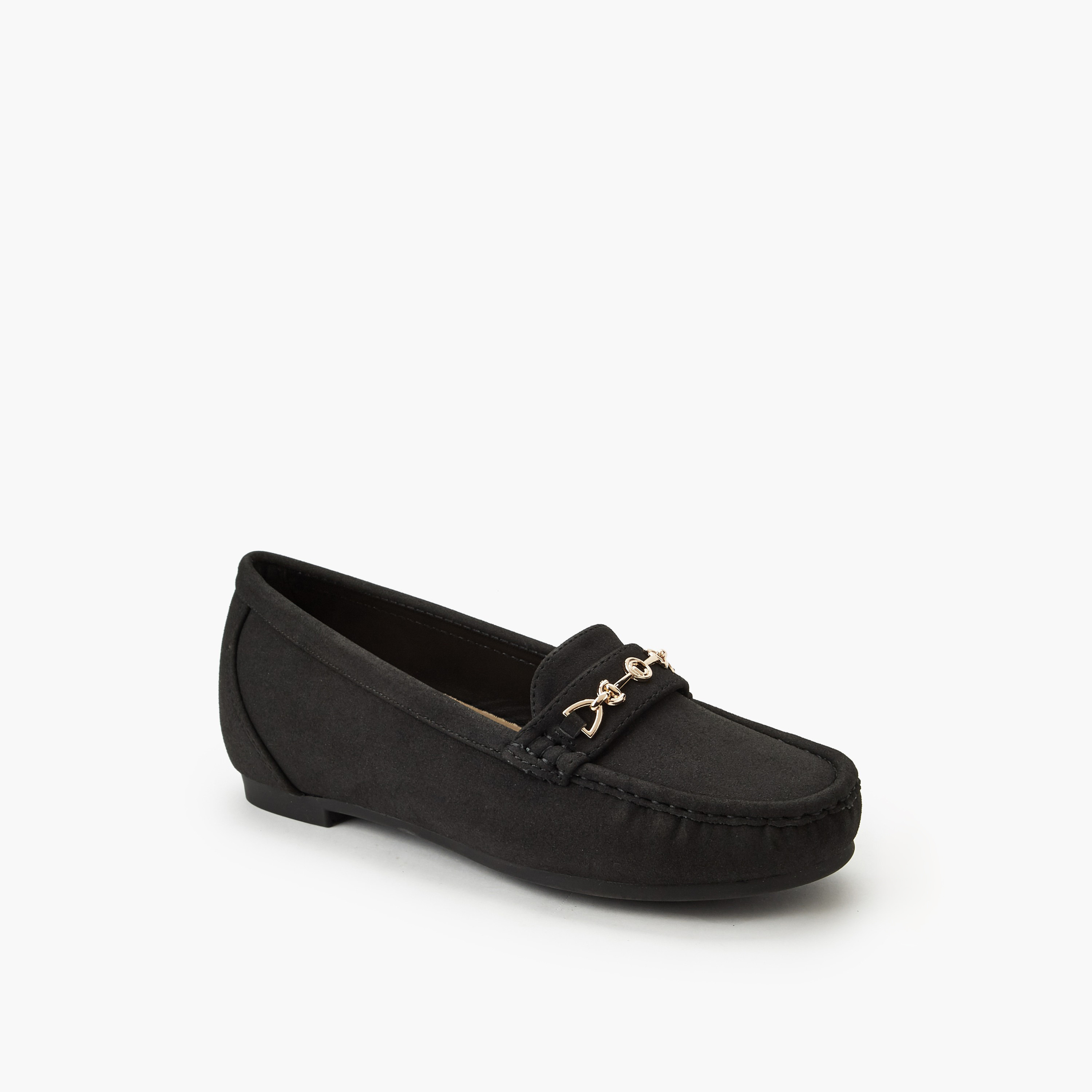 حذاء لوفر بزينة معدن للنساء من لو كونفورت-women-shoes-sandals-heeled-image-2