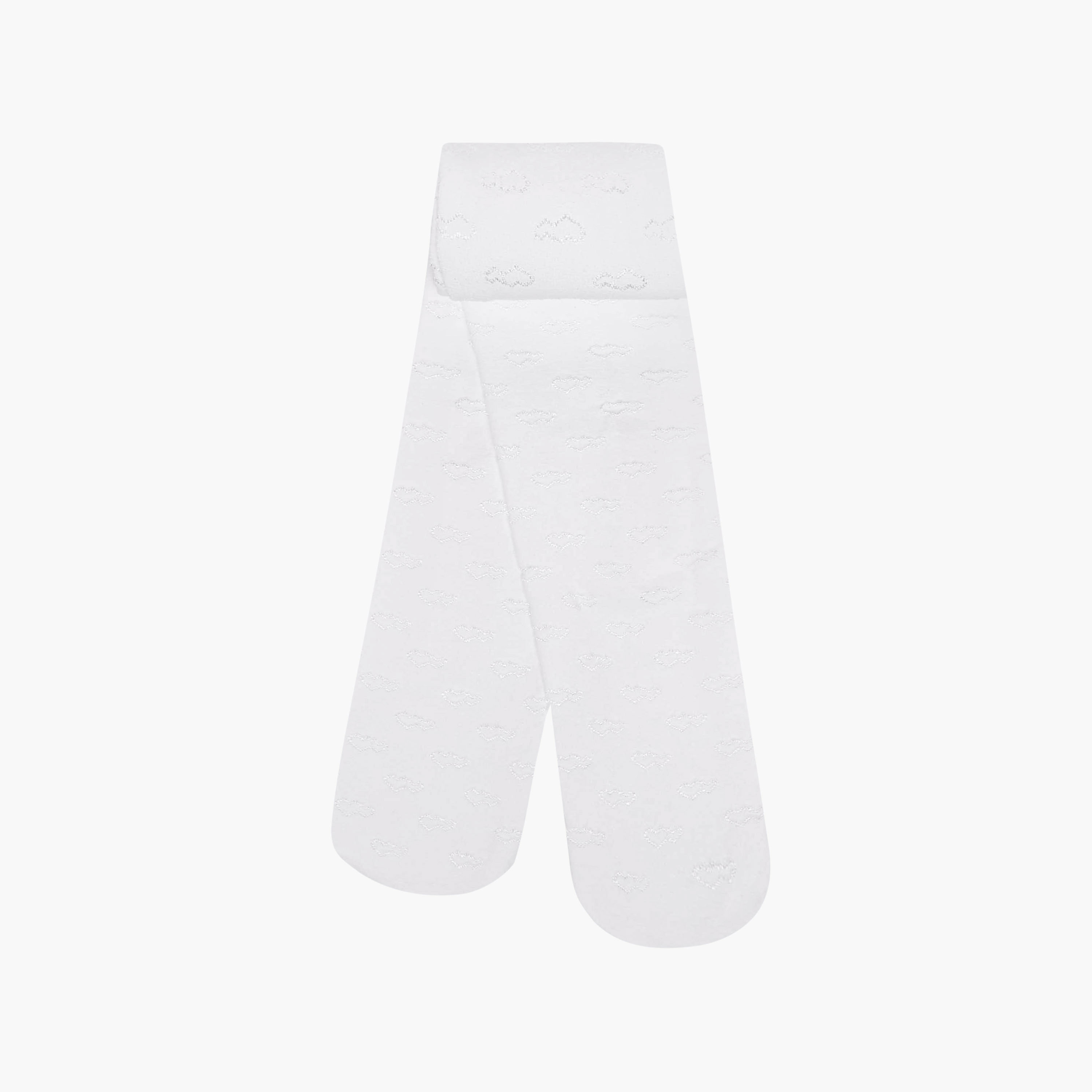 Flora Bella Textured Tights with Elasticated Waistband - Set of 2-girls-accessories-socks-image-2