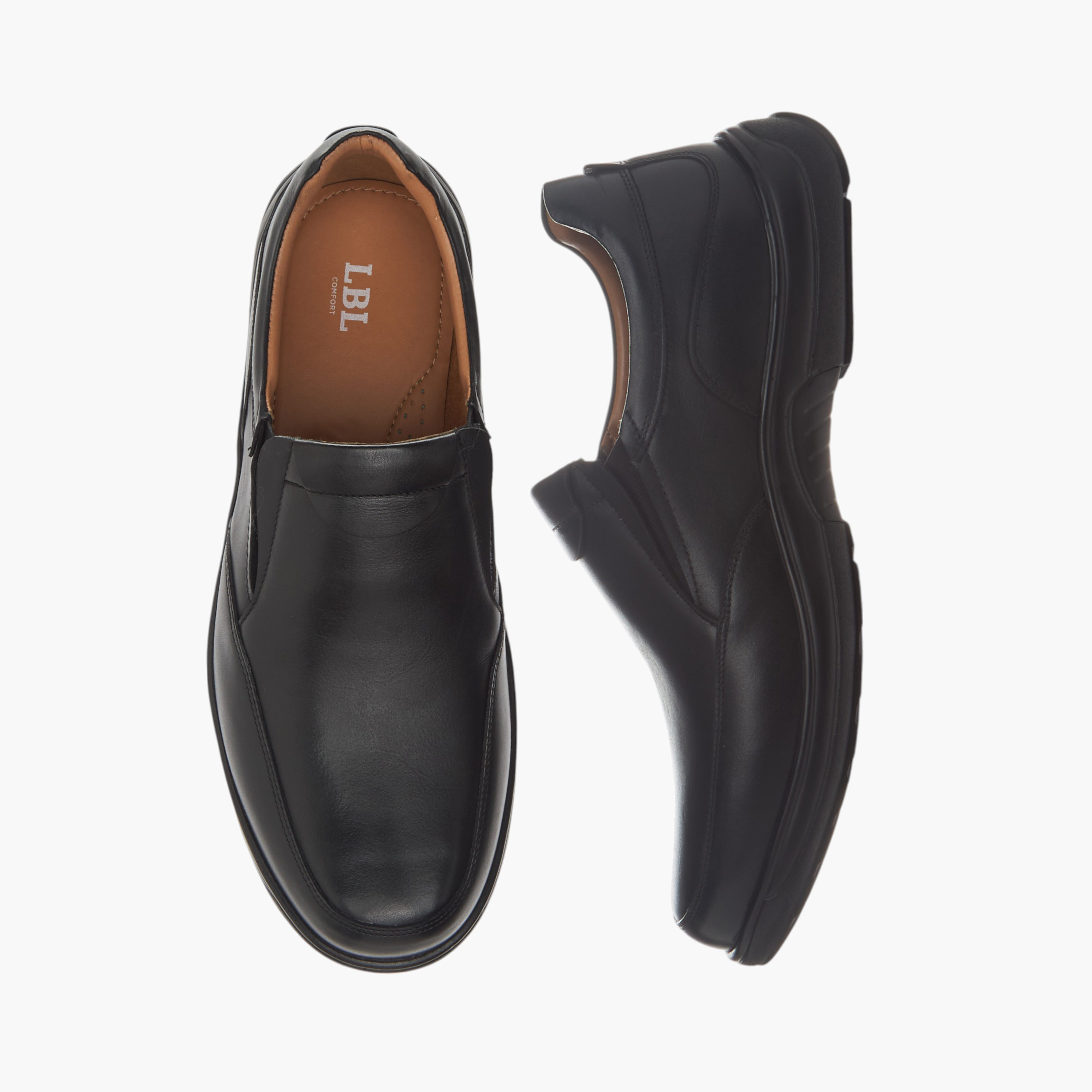 حذاء خفيف سادة من إل بي إل من شو إكسبرس-men-shoes-formalshoes-image-6