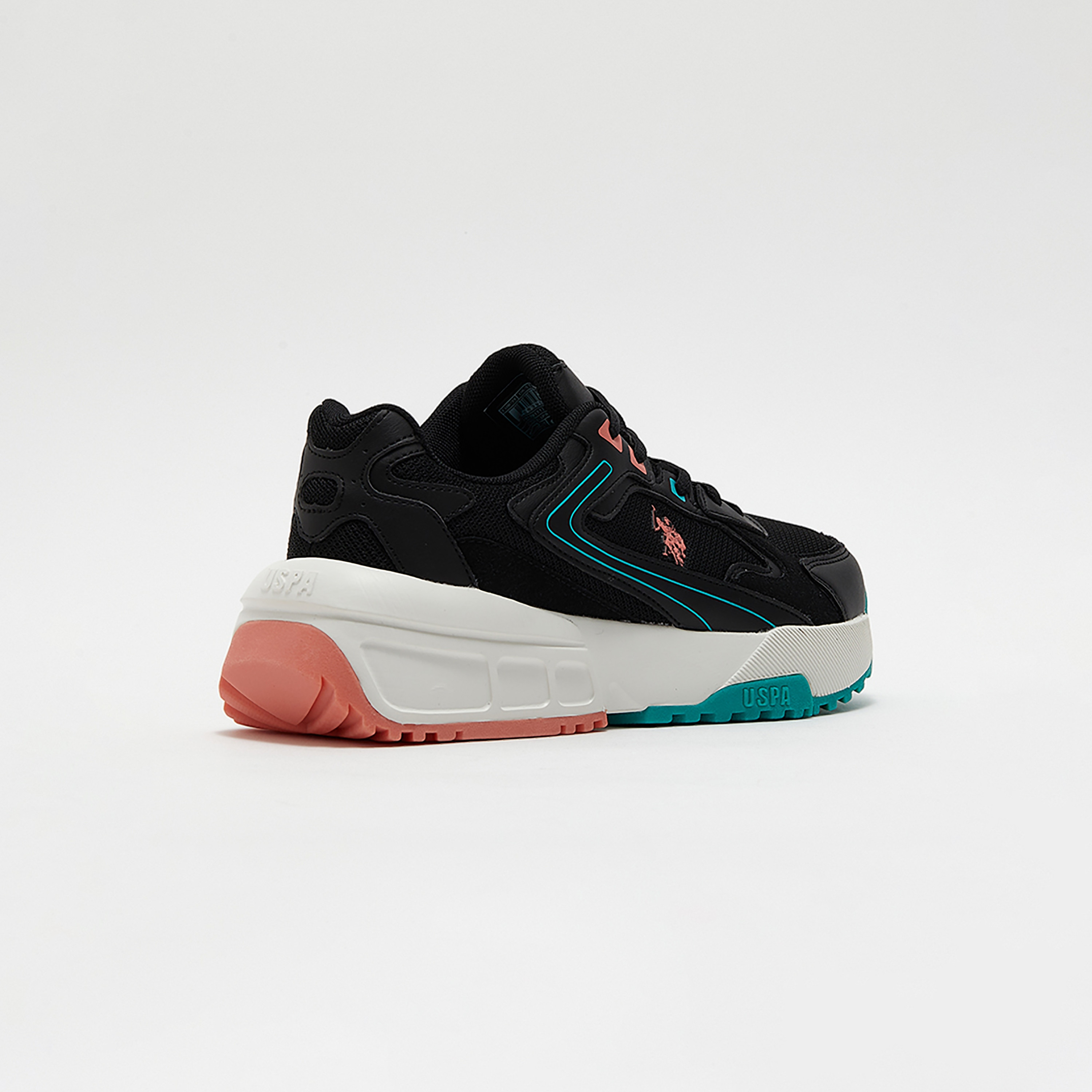 حذاء سنيكرز رياضي للجنسين من من يو إس بولو أسن برباط علوي مع منخفض | Orenda-women-shoes-sneakers-image-3