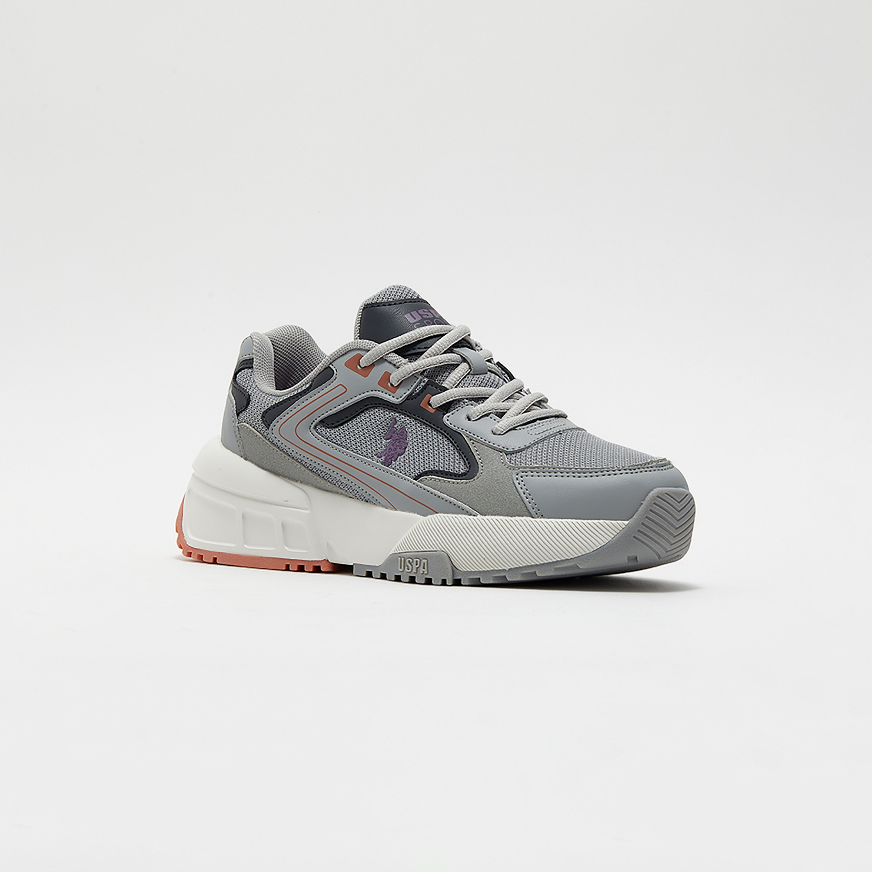 حذاء سنيكرز رياضي للجنسين من من يو إس بولو أسن برباط علوي مع منخفض | Orenda-women-shoes-sneakers-image-5