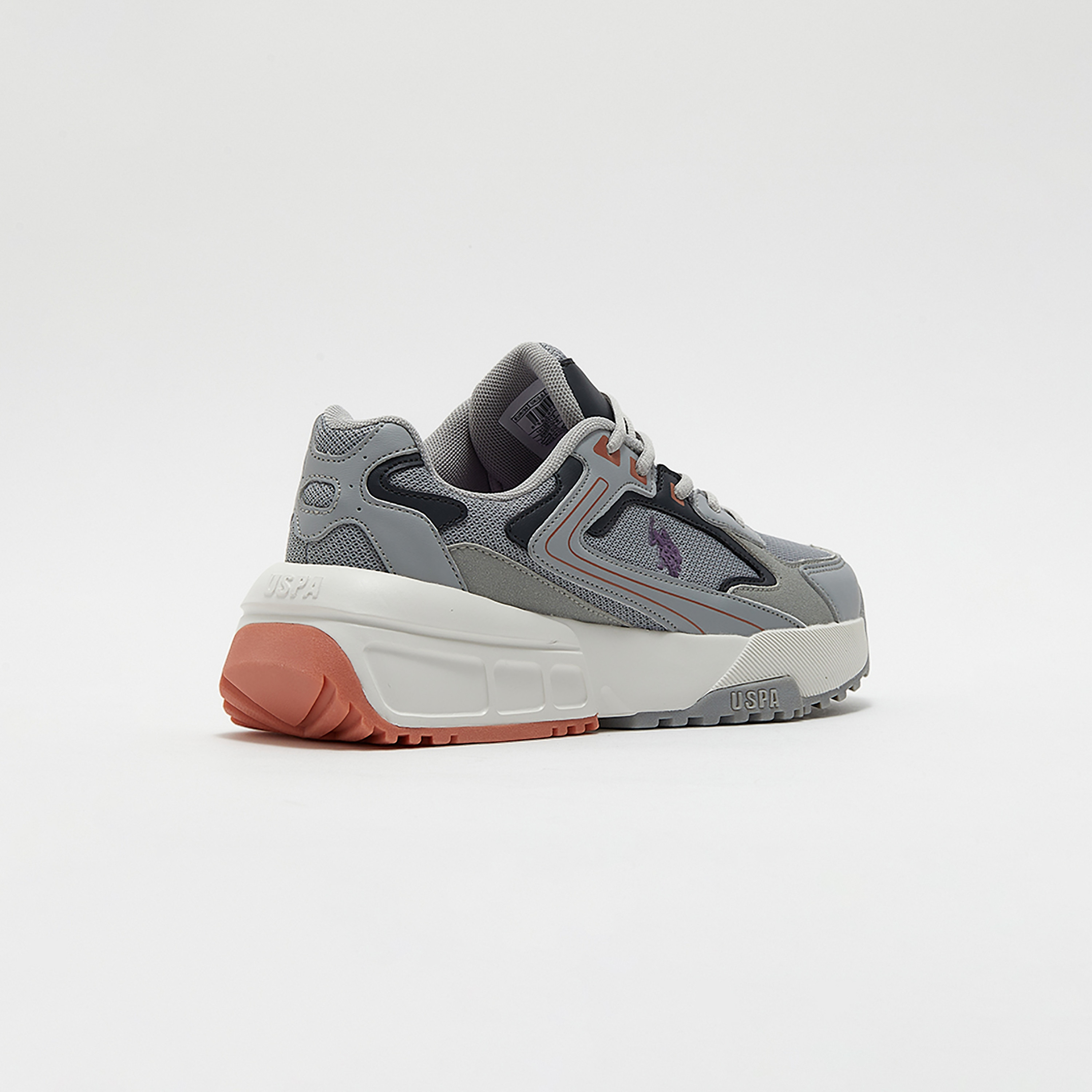 حذاء سنيكرز رياضي للجنسين من من يو إس بولو أسن برباط علوي مع منخفض | Orenda-women-shoes-sneakers-image-7