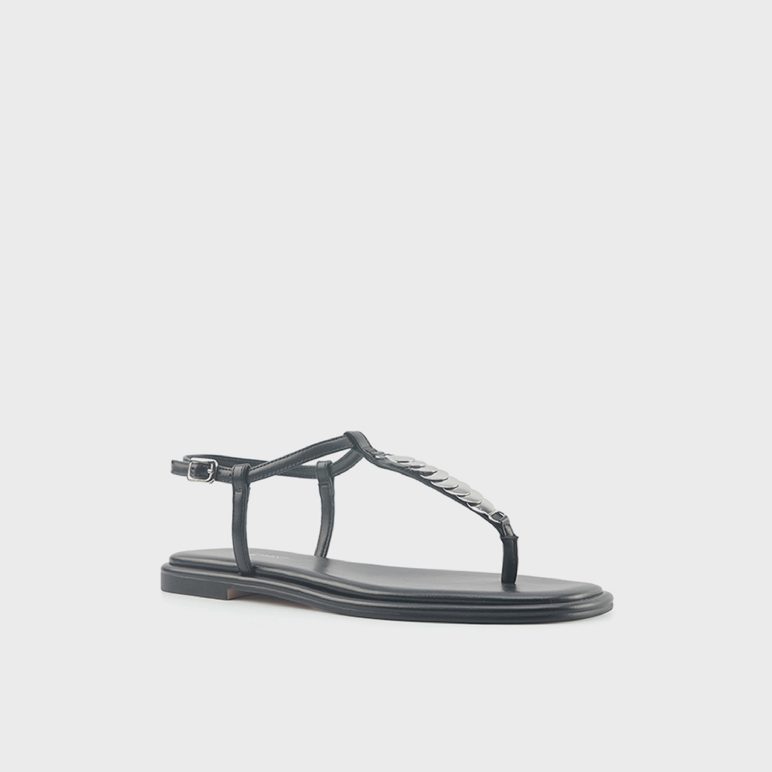 ناين ويست - صندل نسائي مسطح بإبزيم | ORIA-6FX-women-shoes-sandals-flats-image-1