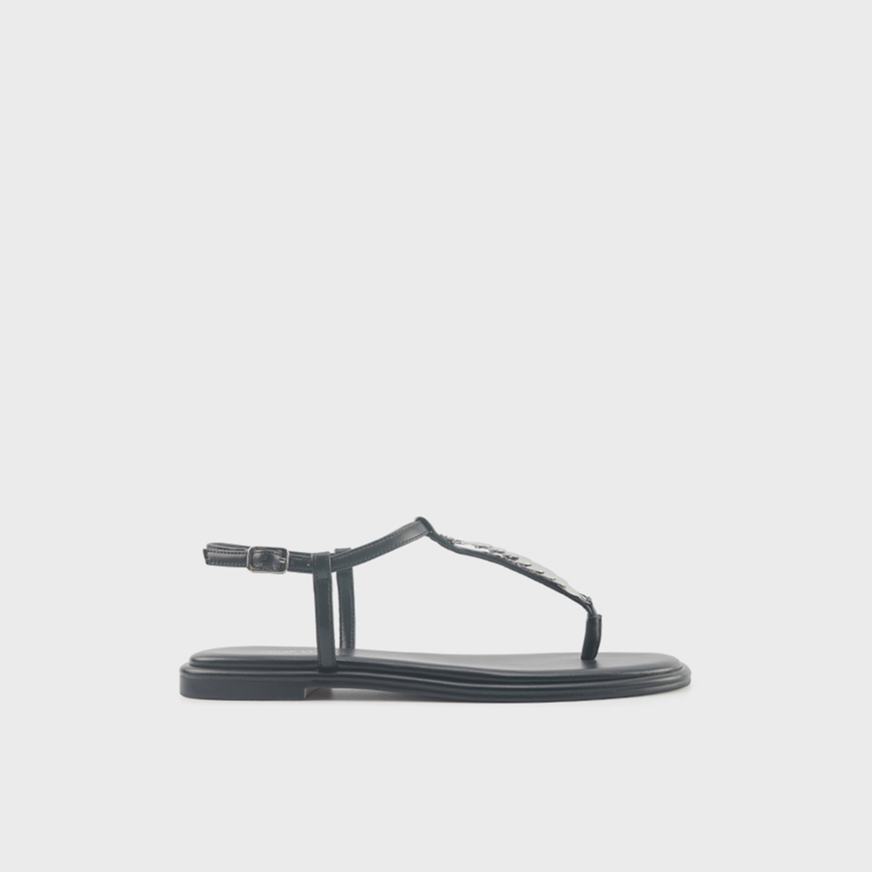 Nine West Women's Buckle Flat Strap Sandals | ORIA-6FX-women-shoes-sandals-flats-image-5
