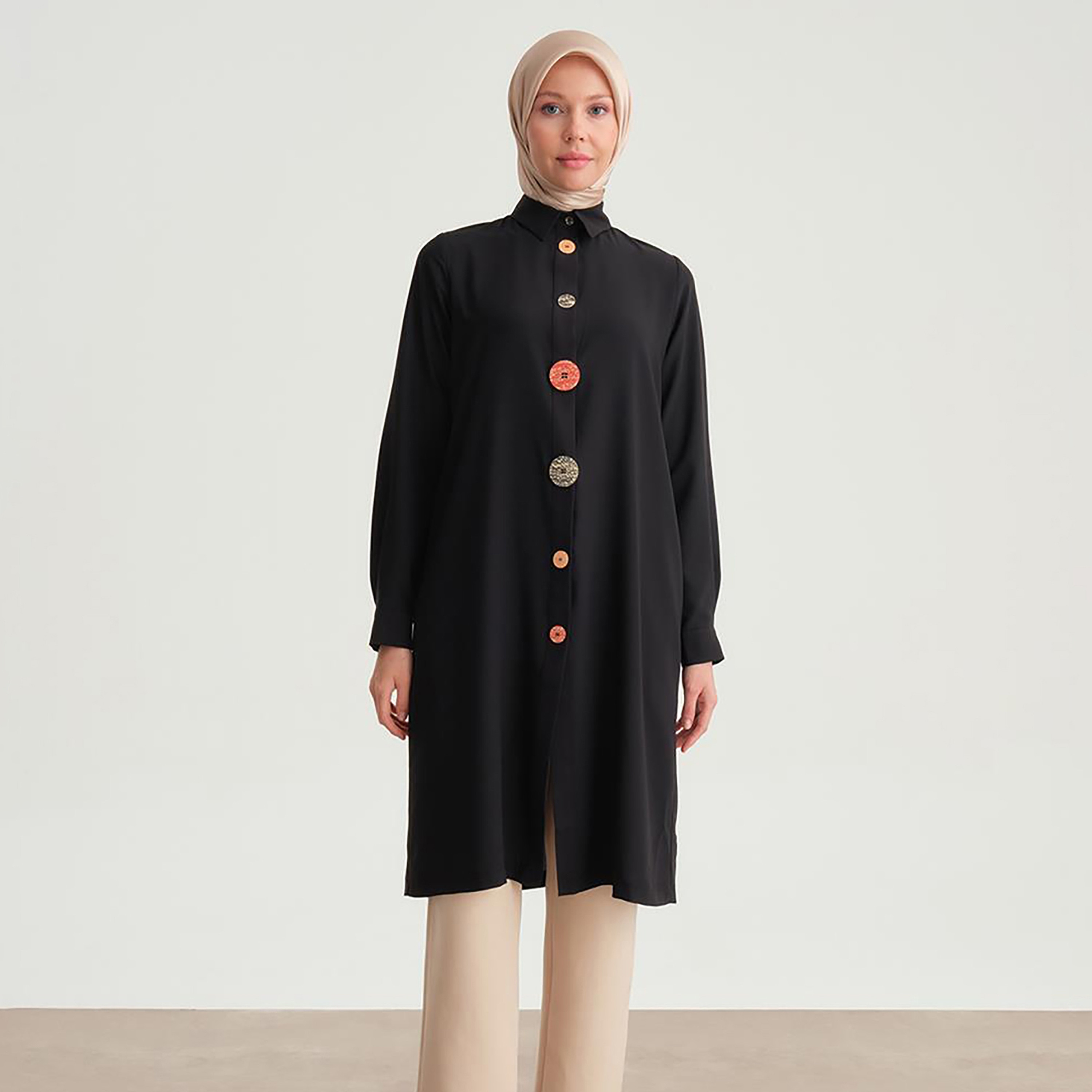 سترة Armine بياقة وأكمام بأزرار للنساء-women-clothing-shirtsandblouses-blouses-image-10
