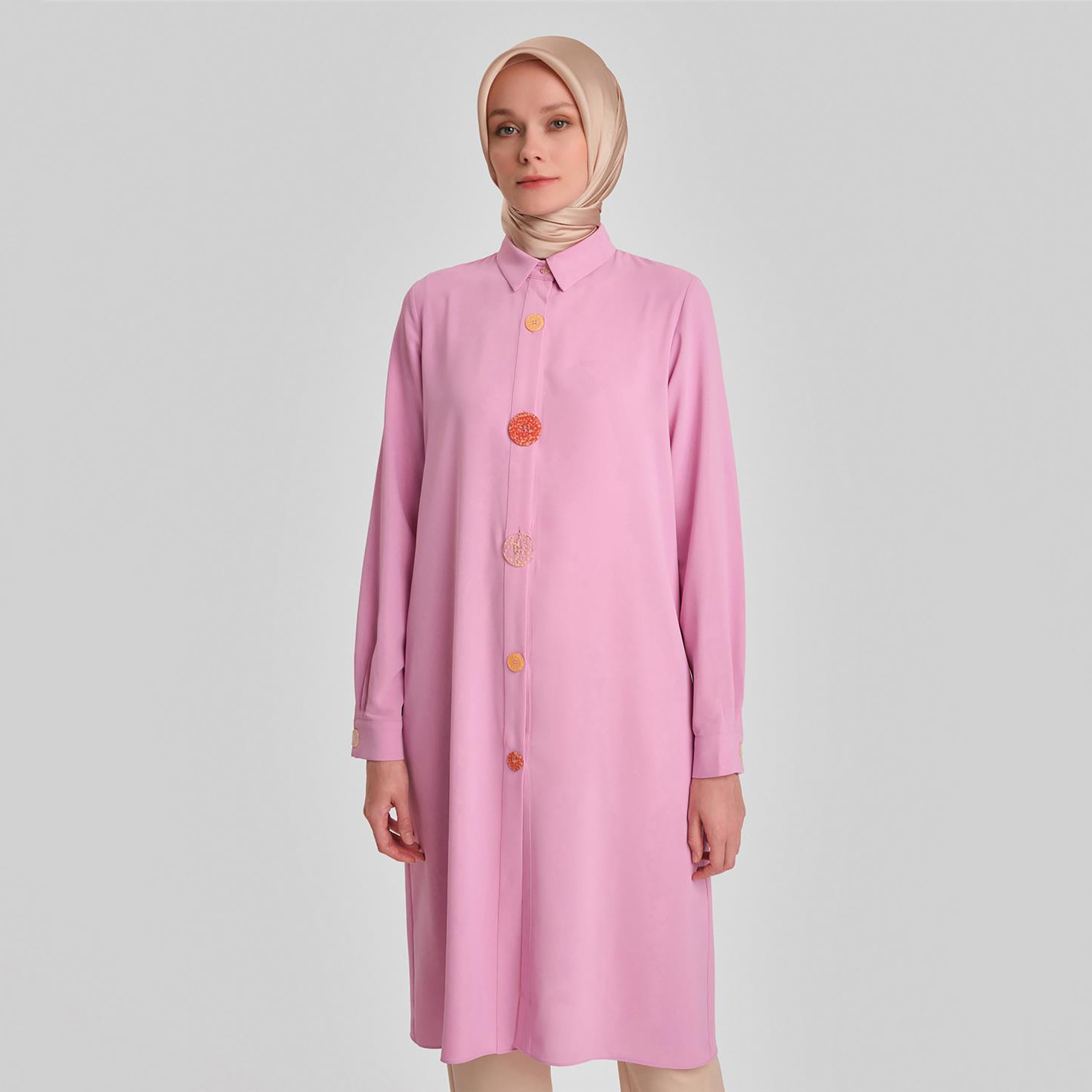 سترة Armine بياقة وأكمام بأزرار للنساء-women-clothing-shirtsandblouses-blouses-image-15