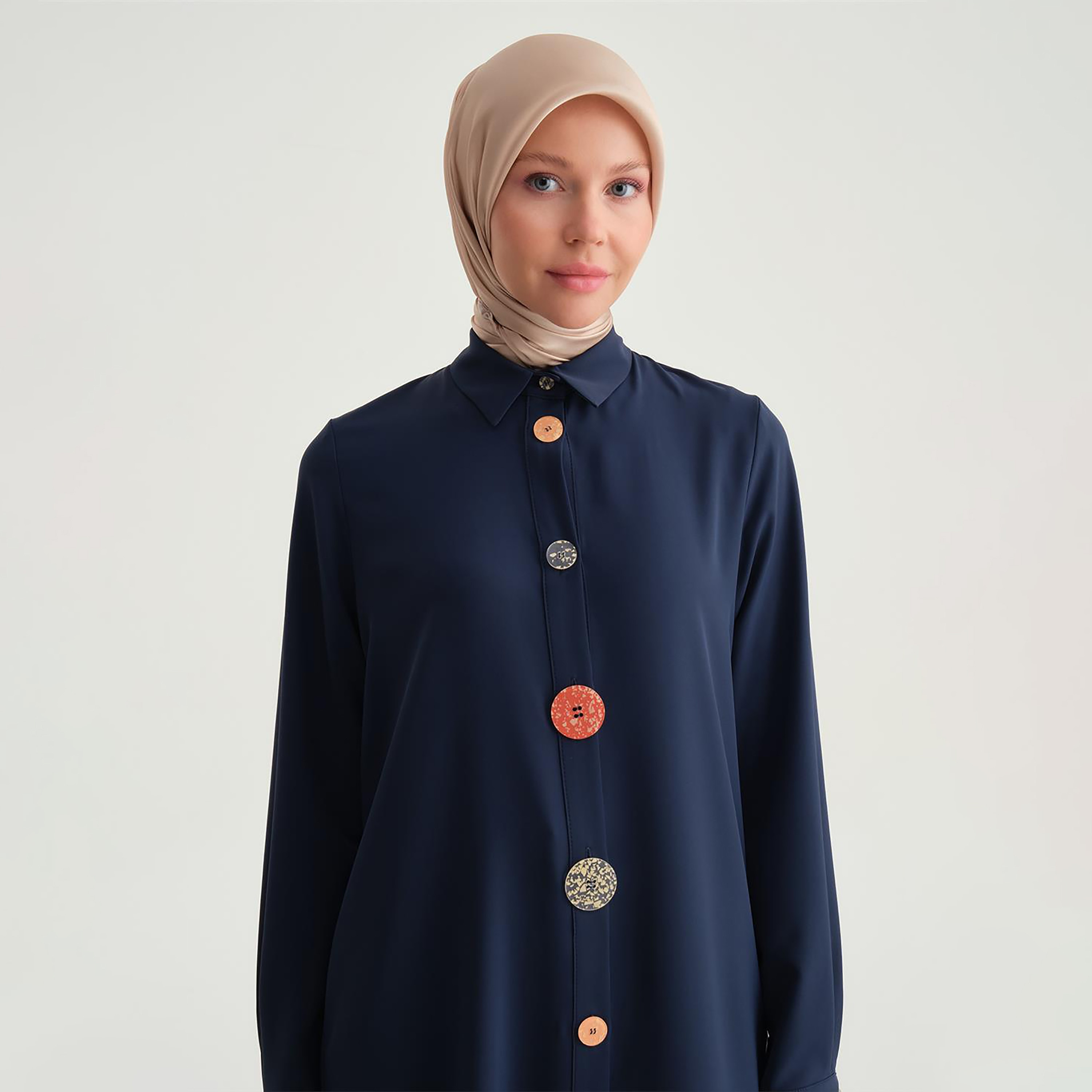 سترة Armine بياقة وأكمام بأزرار للنساء-women-clothing-shirtsandblouses-blouses-image-6