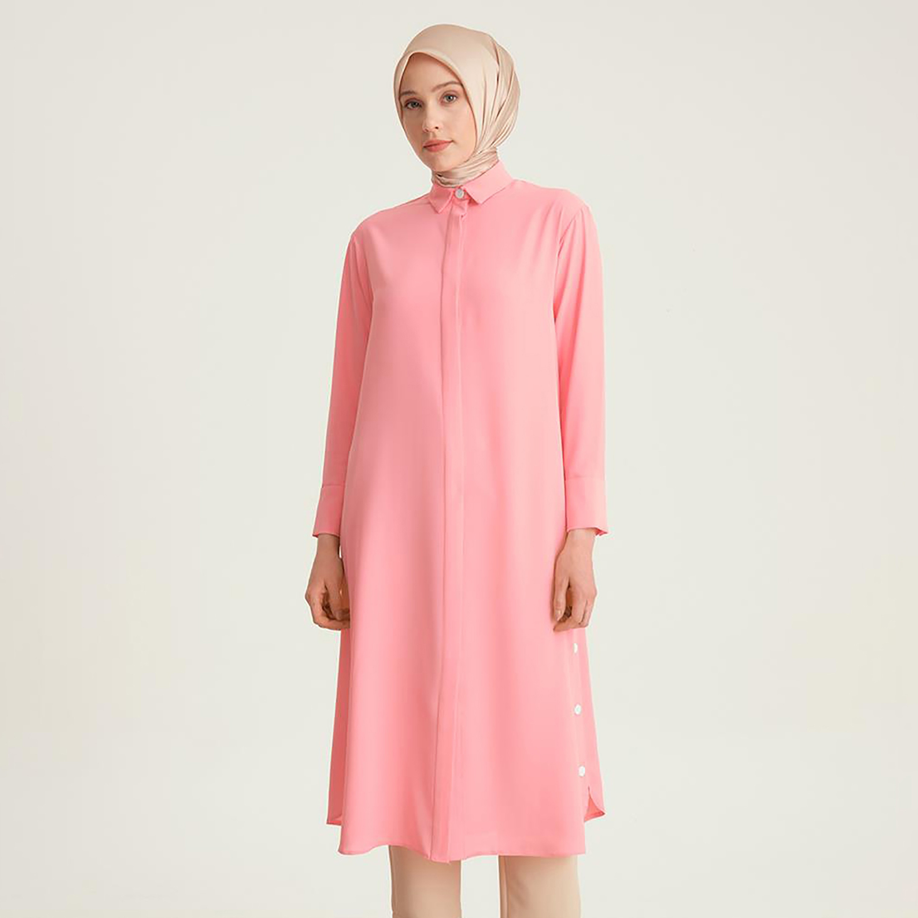 سترة أرميني بأزرار جانبية ومفصلة للنساء-women-clothing-shirtsandblouses-blouses-image-9