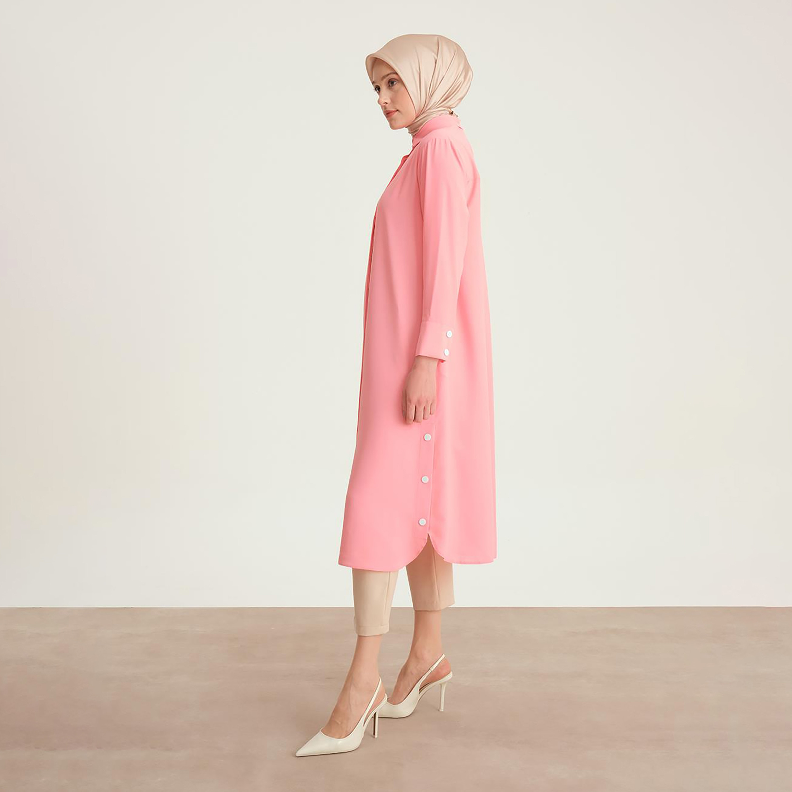 سترة أرميني بأزرار جانبية ومفصلة للنساء-women-clothing-shirtsandblouses-blouses-image-13